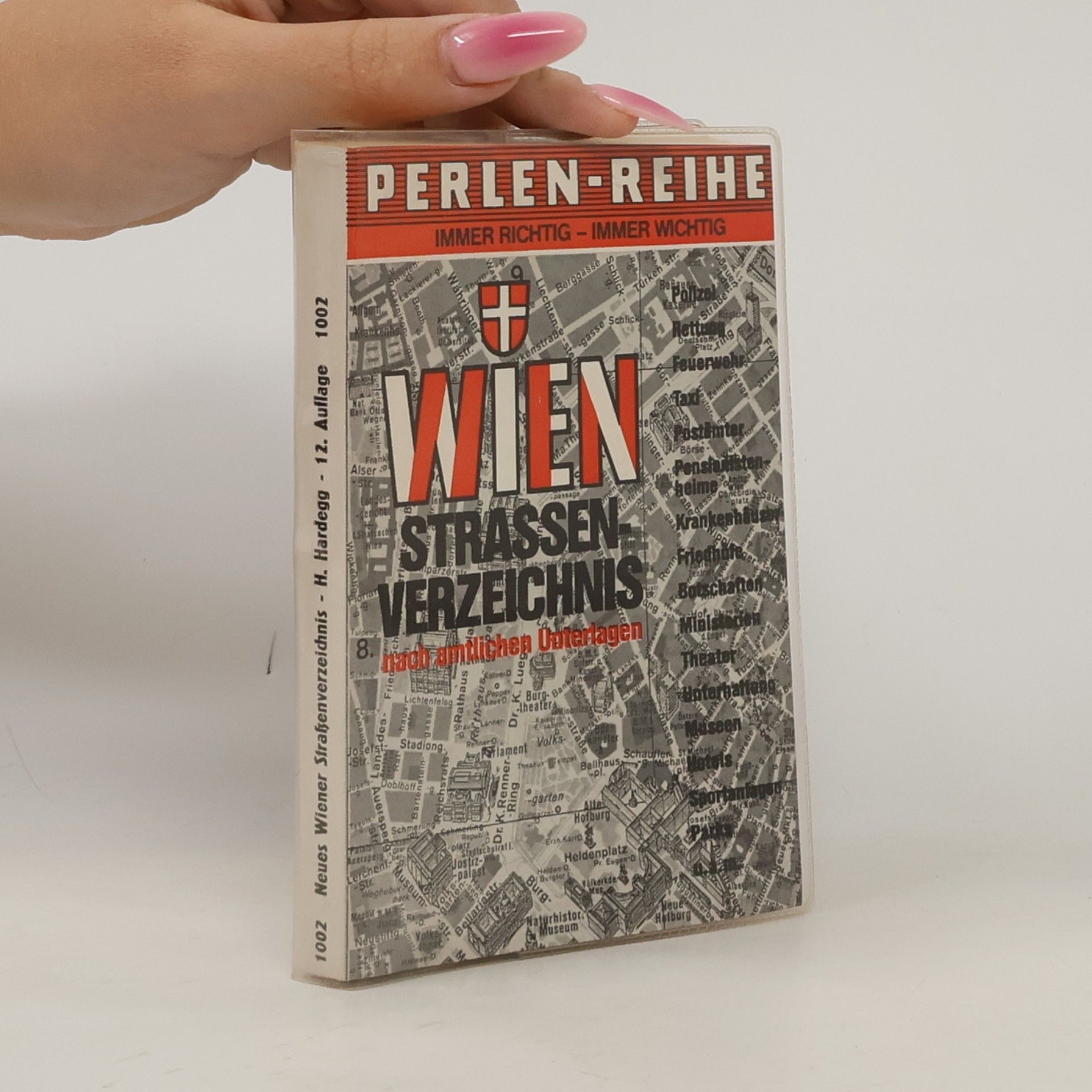 Hanns Hardegg Neues Wiener Strassenverzeichnis