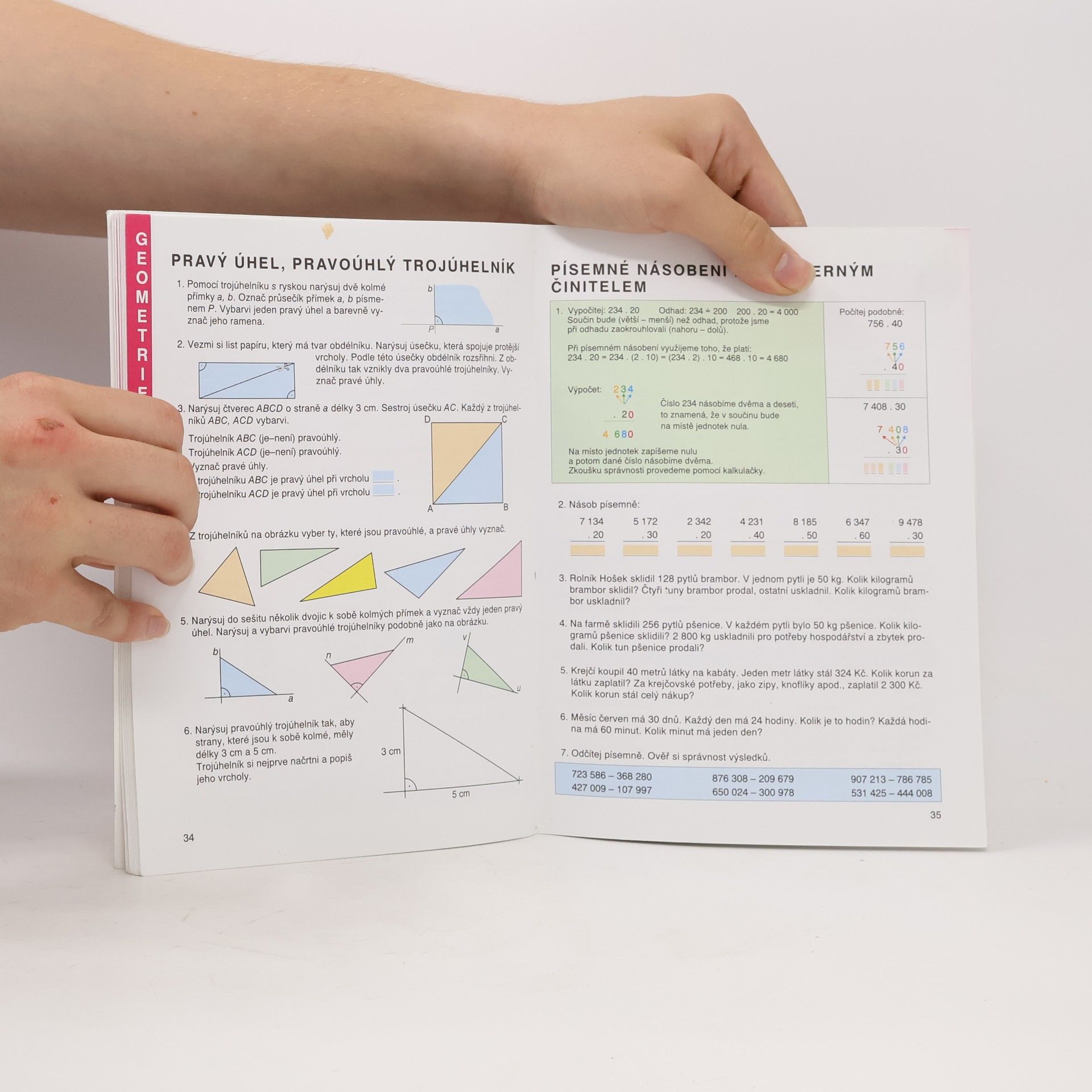 Kolektiv autorů Matematika pro 4. ročník základních škol druhý díl