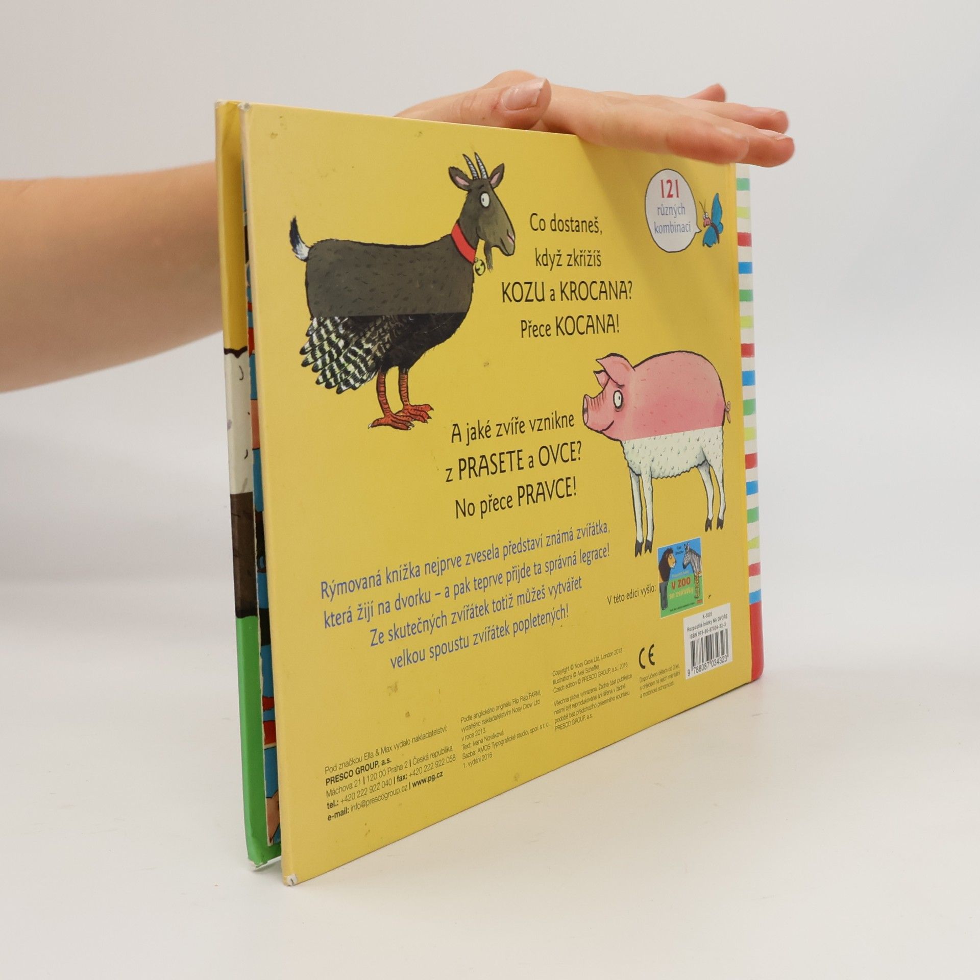 Axel Scheffler Rozpustilé hrátky na dvoře se zvířátky