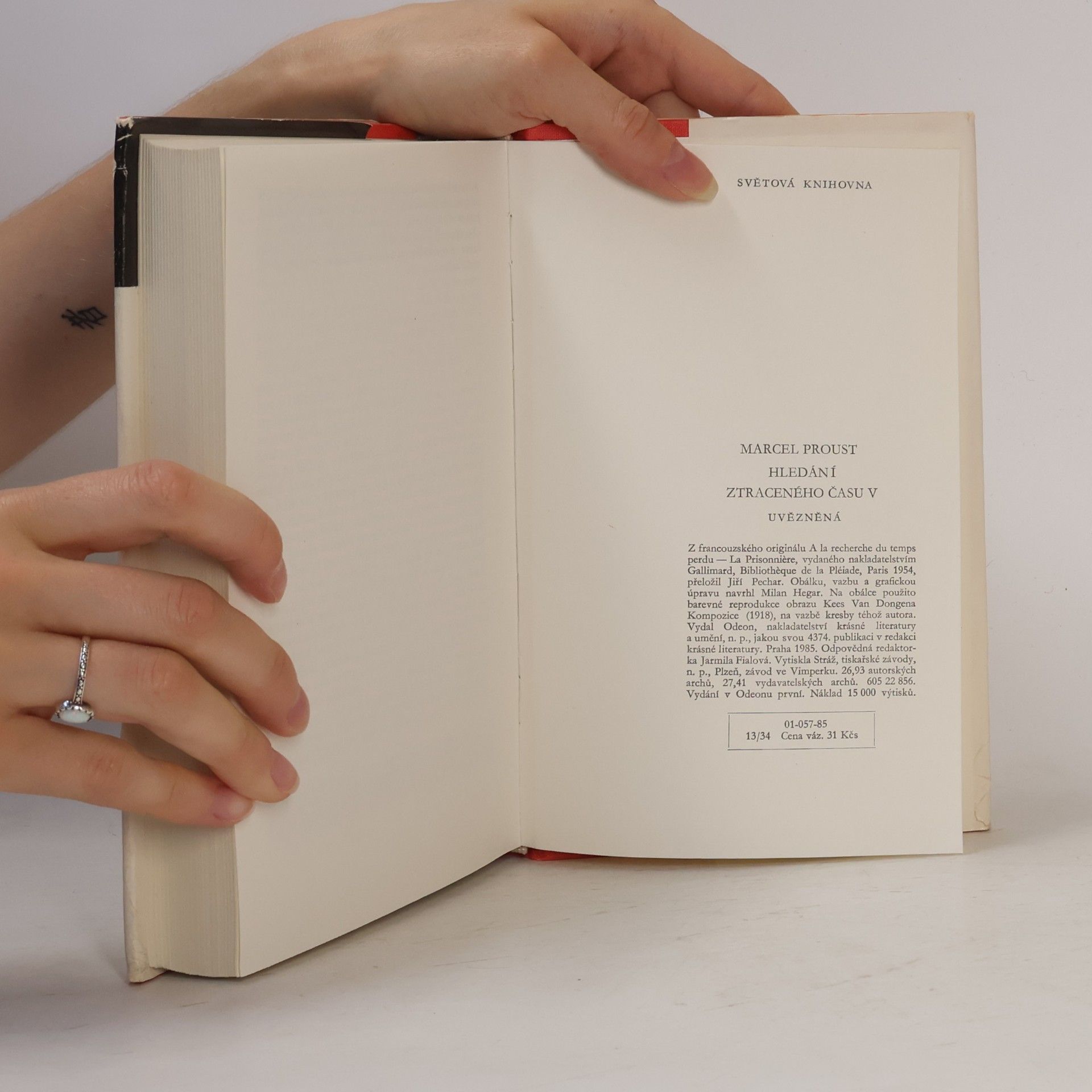 Marcel Proust Hledání ztraceného času V