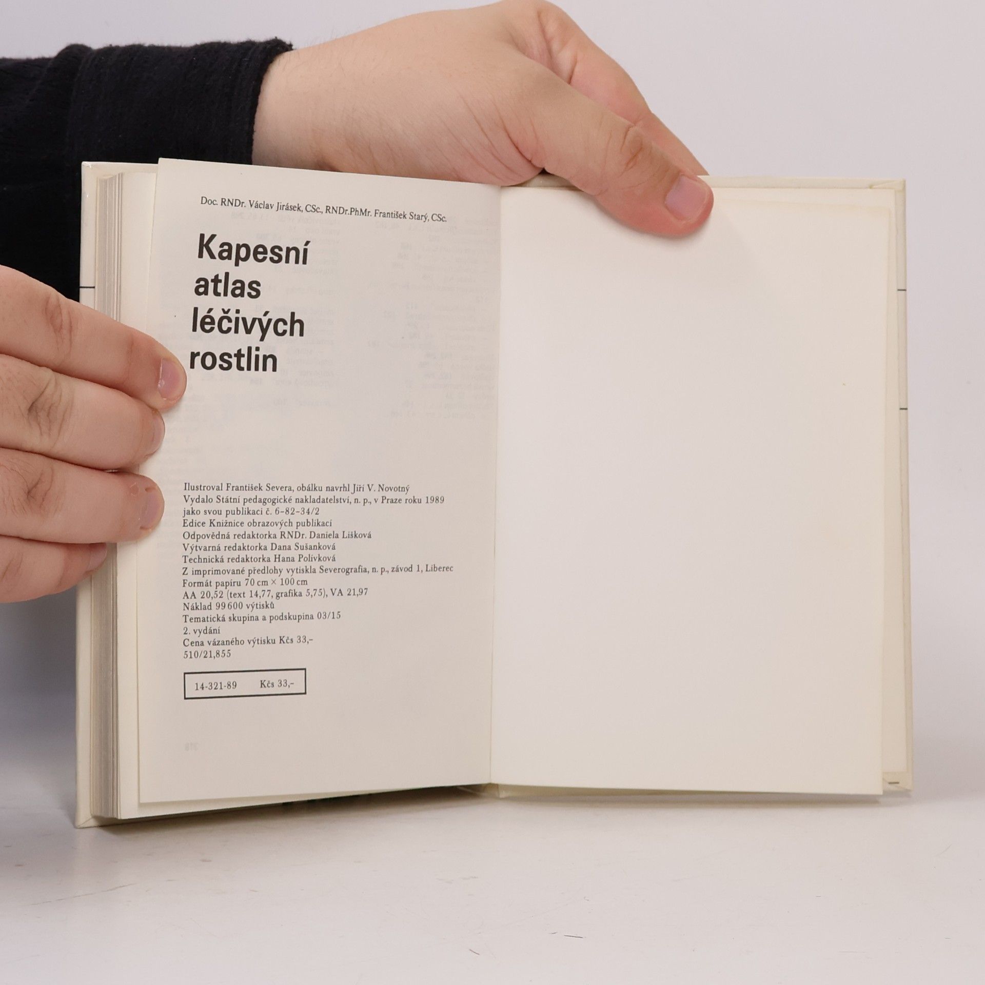 Václav Jirásek Kapesní atlas léčivých rostlin
