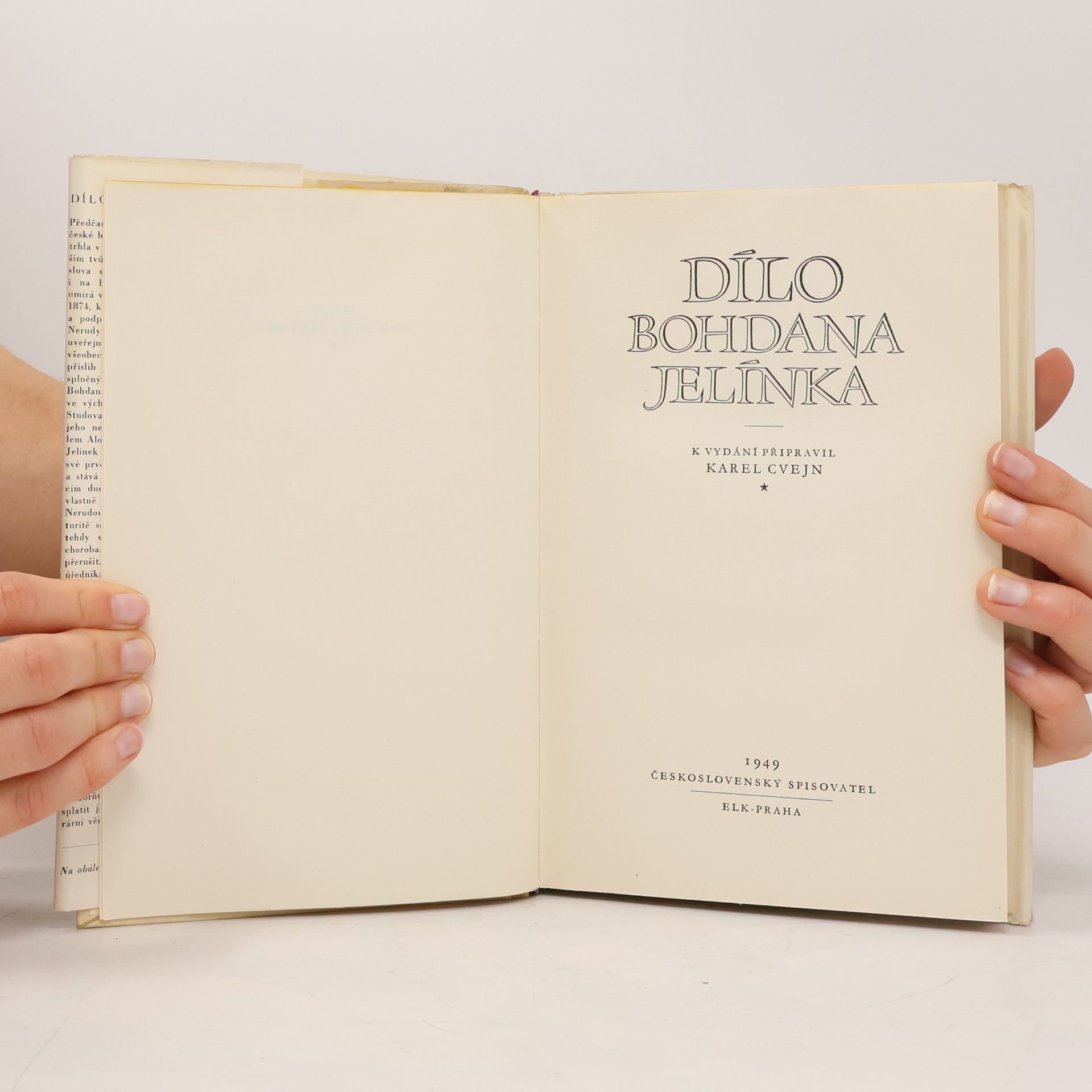 Bohdan Jelínek Dílo Bohdana Jelínka