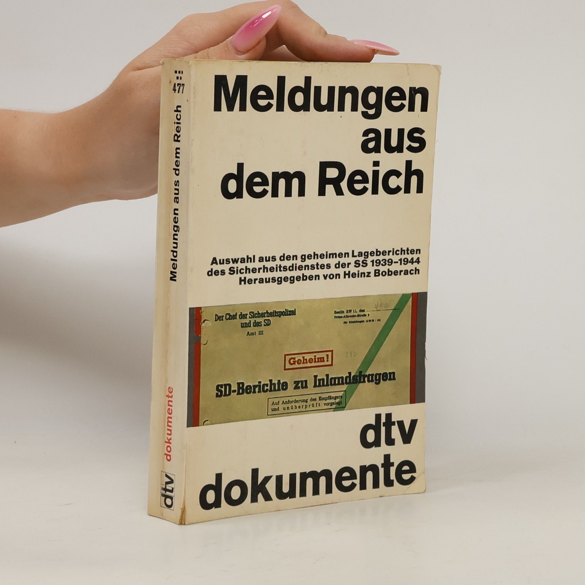 Autorenkollektiv Meldungen aus dem Reich
