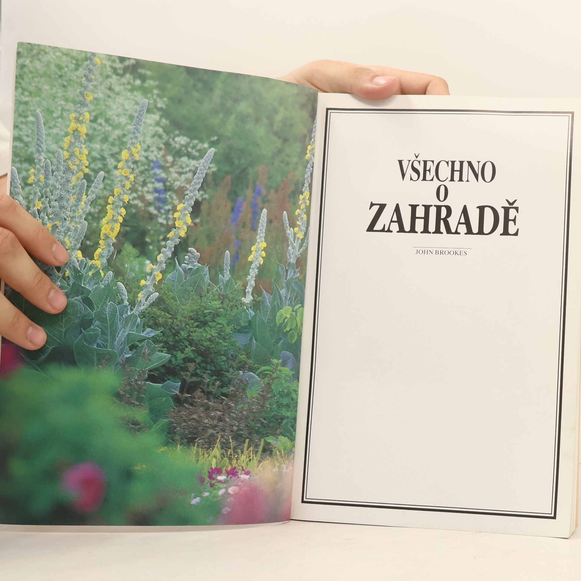 John Brookes Všechno o zahradě