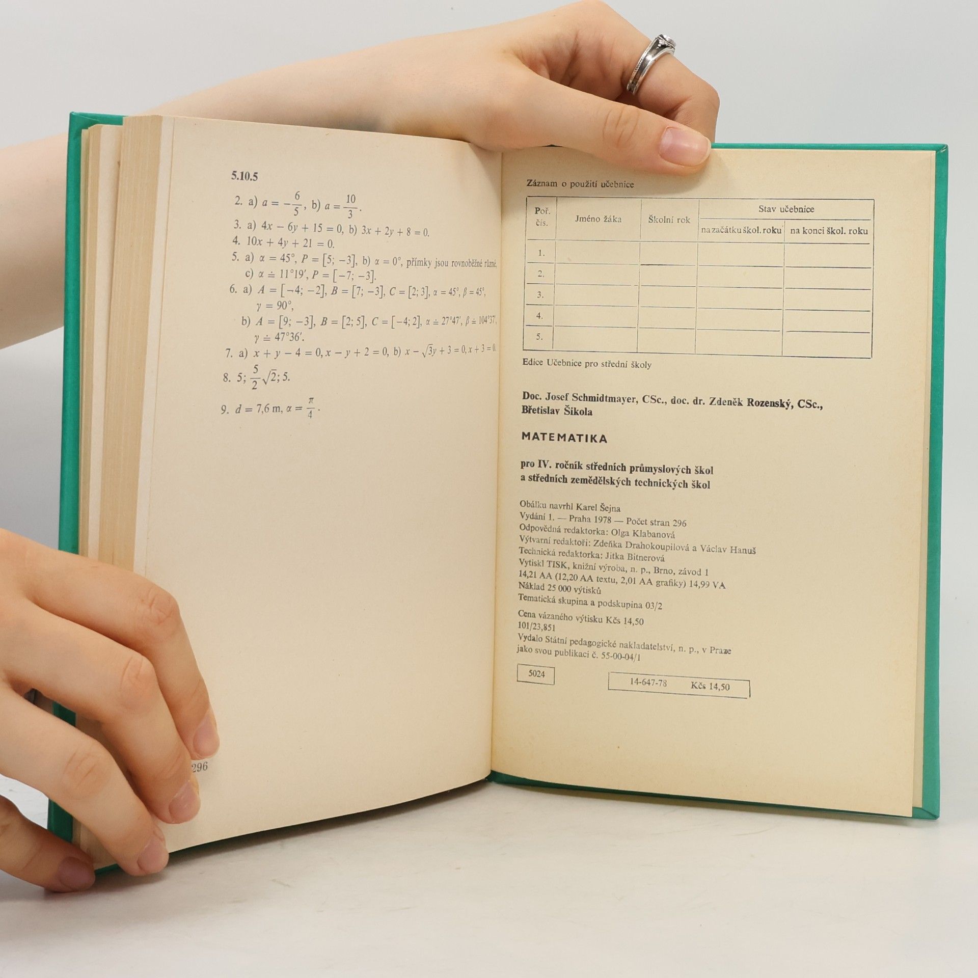Kolektiv autorů Matematika IV