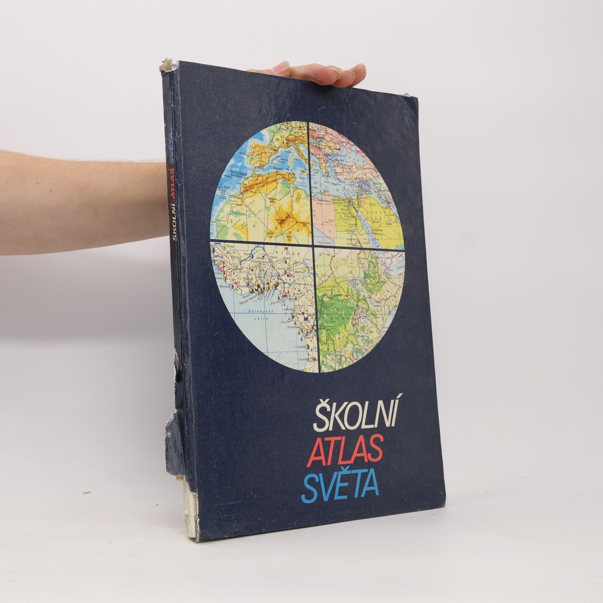 Antonín Rükl Školní atlas světa. Učební pomůcka pro zákl. a stř. školy