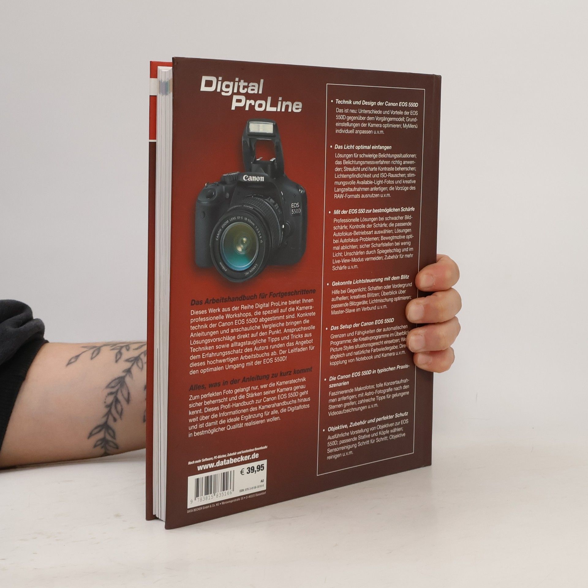 Stefan Gross Das Profi-Handbuch Canon EOS 550D