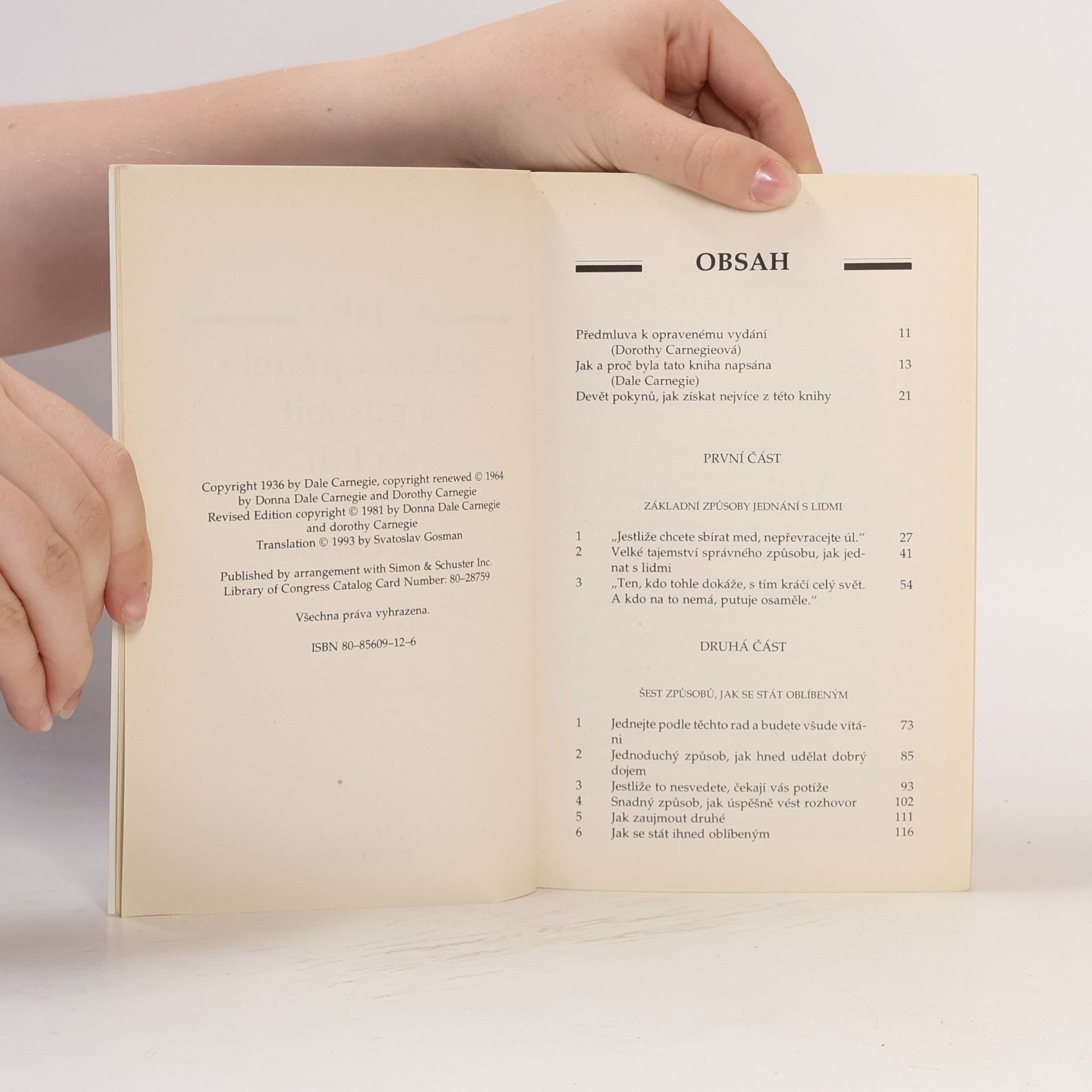 Dale Carnegie Jak získávat přátele a působit na lidi