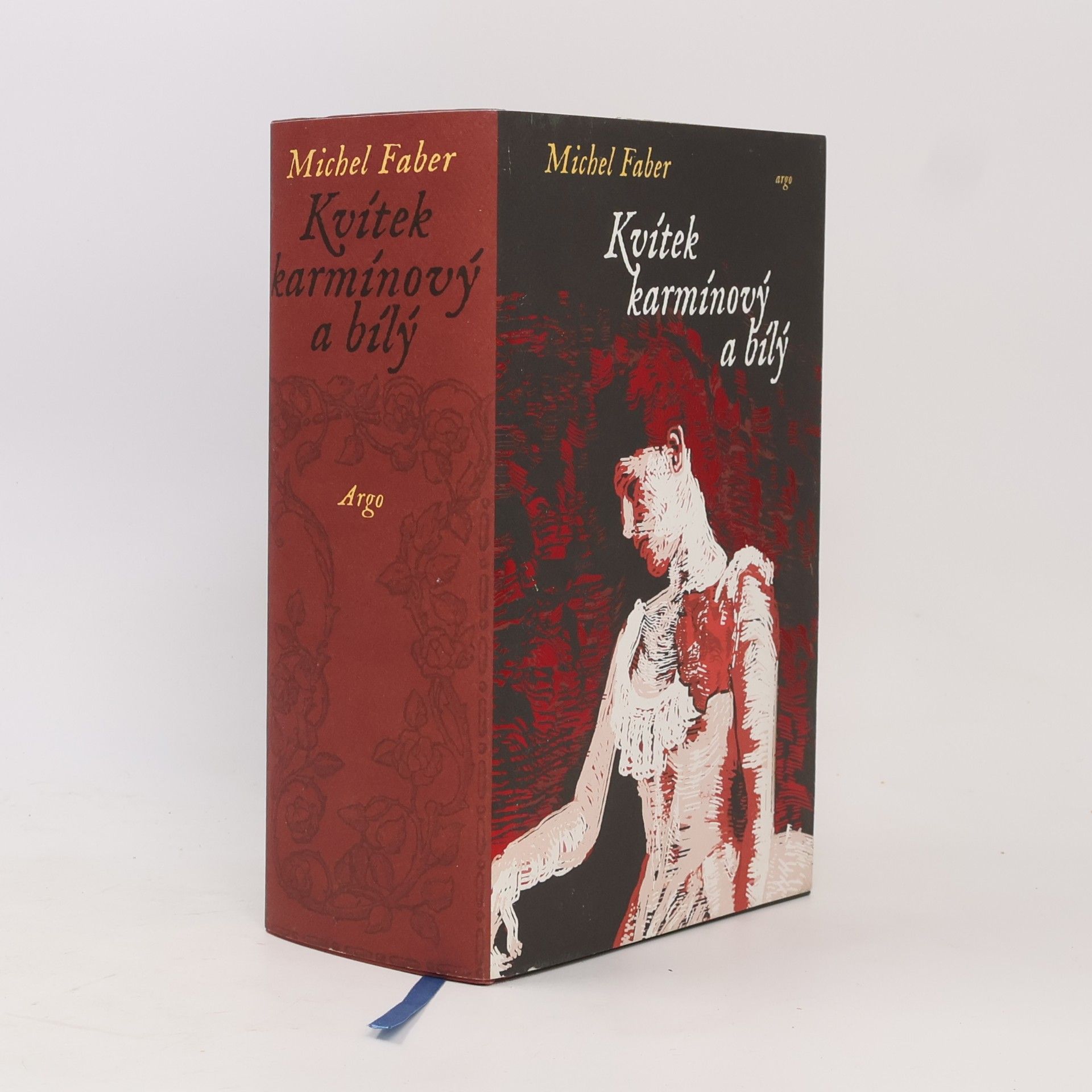 Michel Faber Kvítek karmínový a bílý