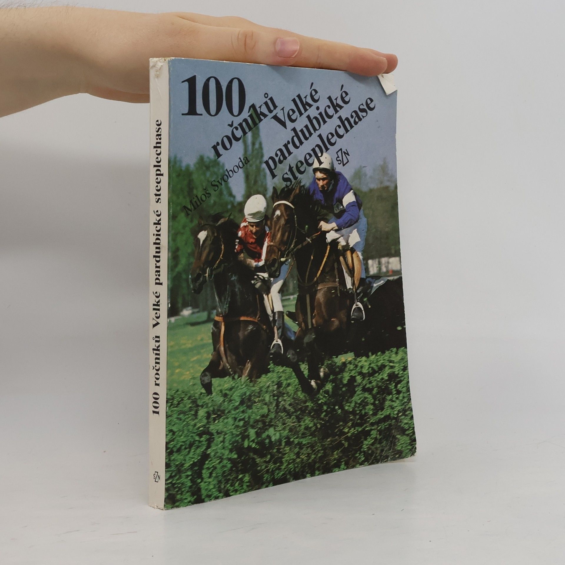 Miloš Svoboda 100 ročníků Velké pardubické steeplechase.