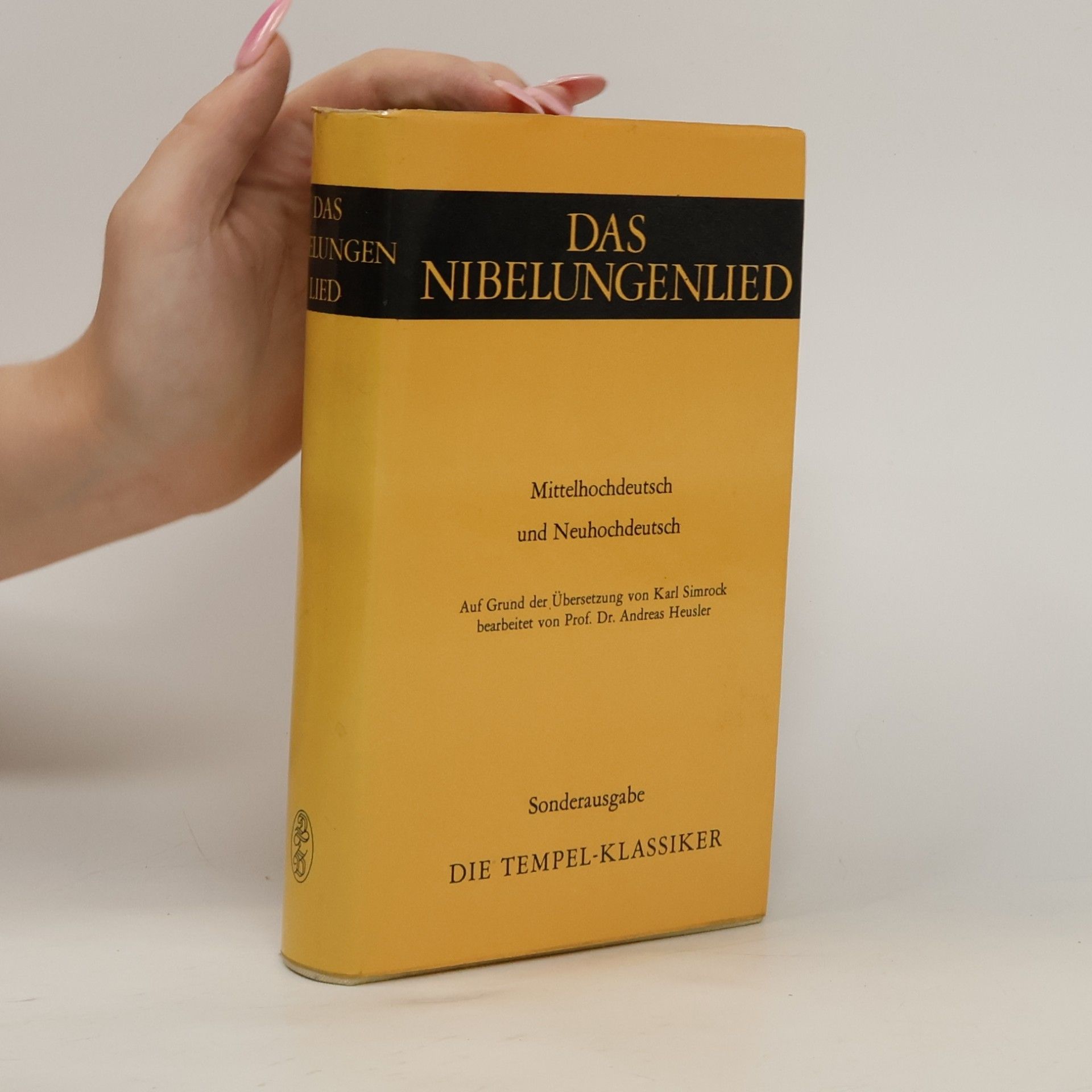 Karl Simrock Das Nibelungenlied