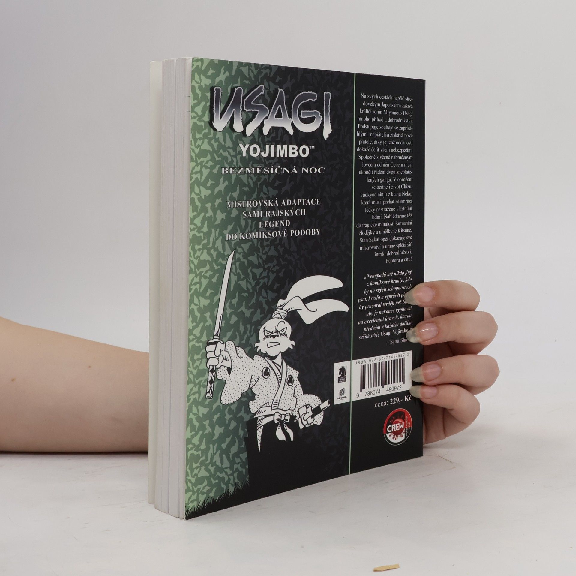 Stan Sakai Usagi Yojimbo. Bezměsíčná noc