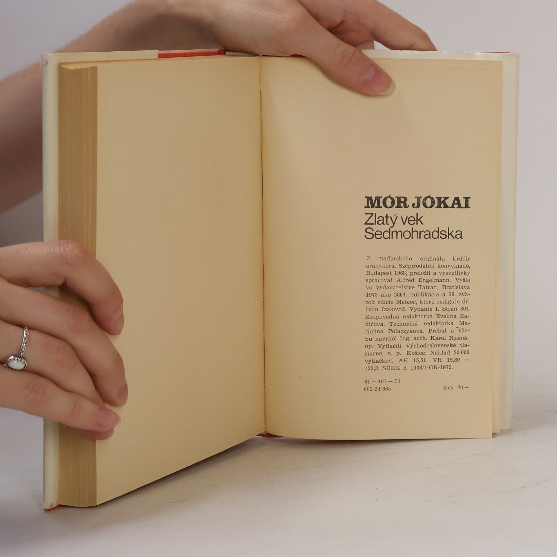 Mór Jókai Zlatý vek Sedmohradska