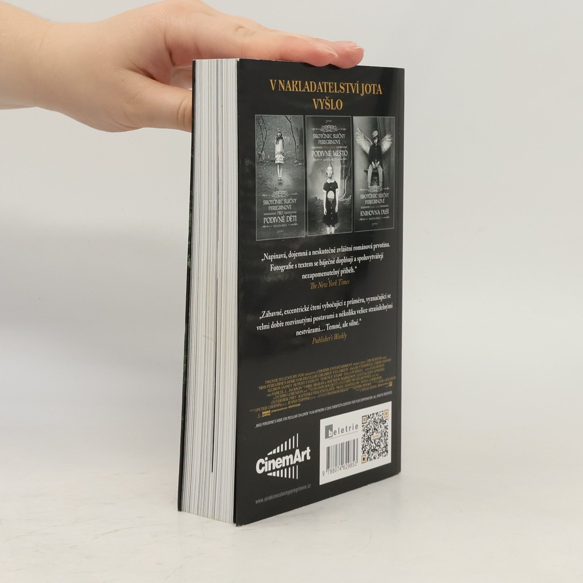 Ransom Riggs Sirotčinec slečny Peregrinové pro podivné děti