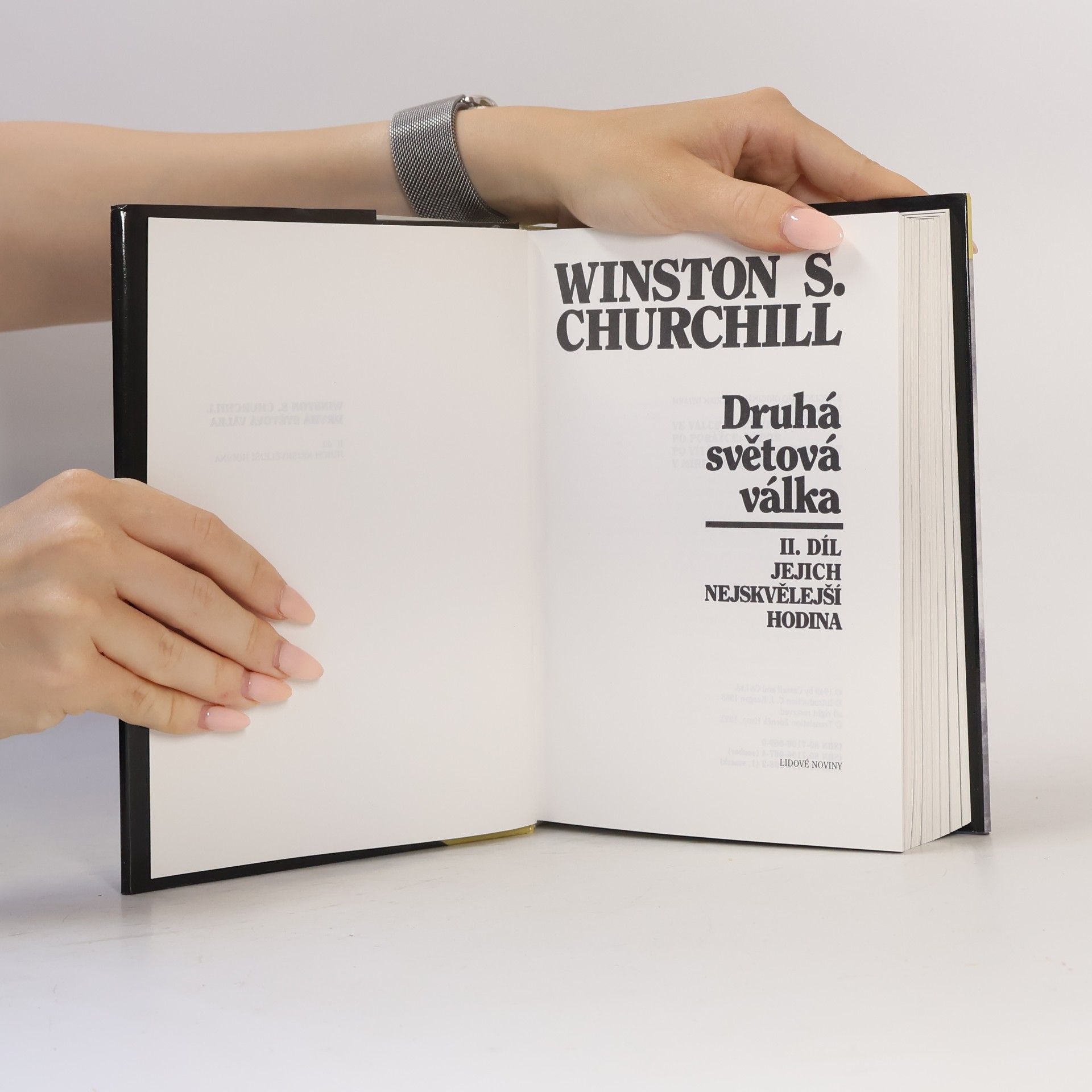 Winston Churchill Druhá světová válka II