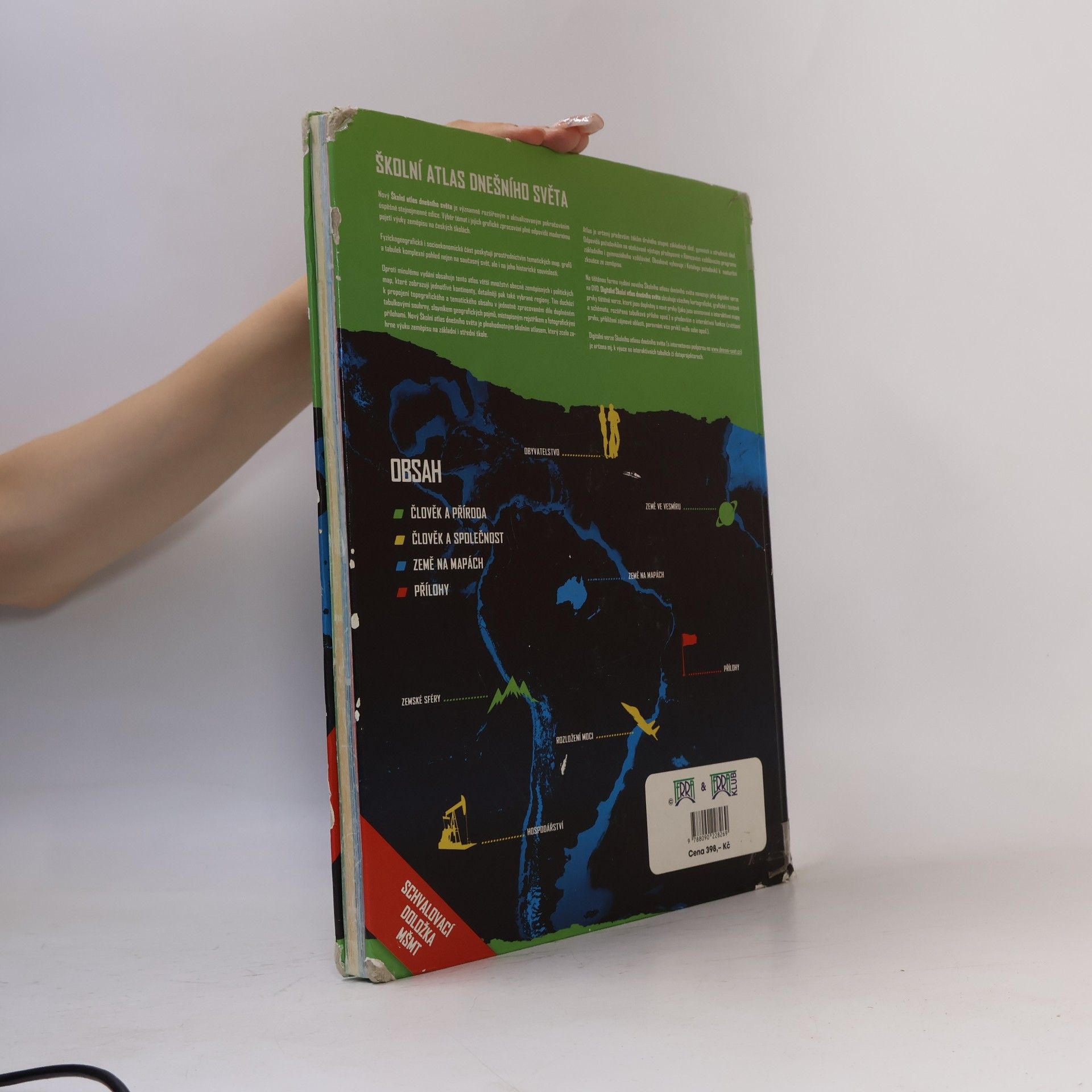 Martin Hanus Školní atlas dnešního světa