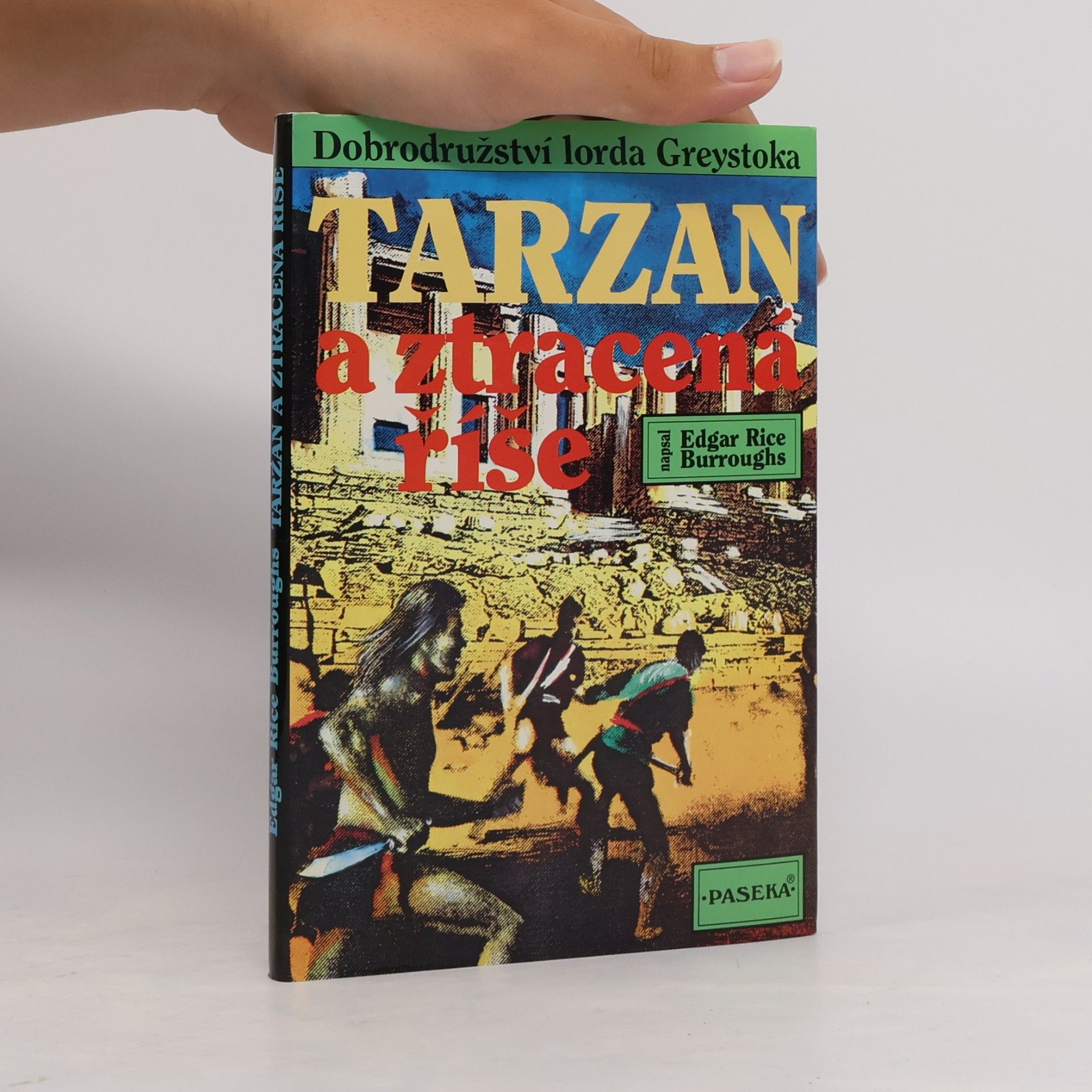 Edgar Rice Burroughs Tarzan a ztracená říše