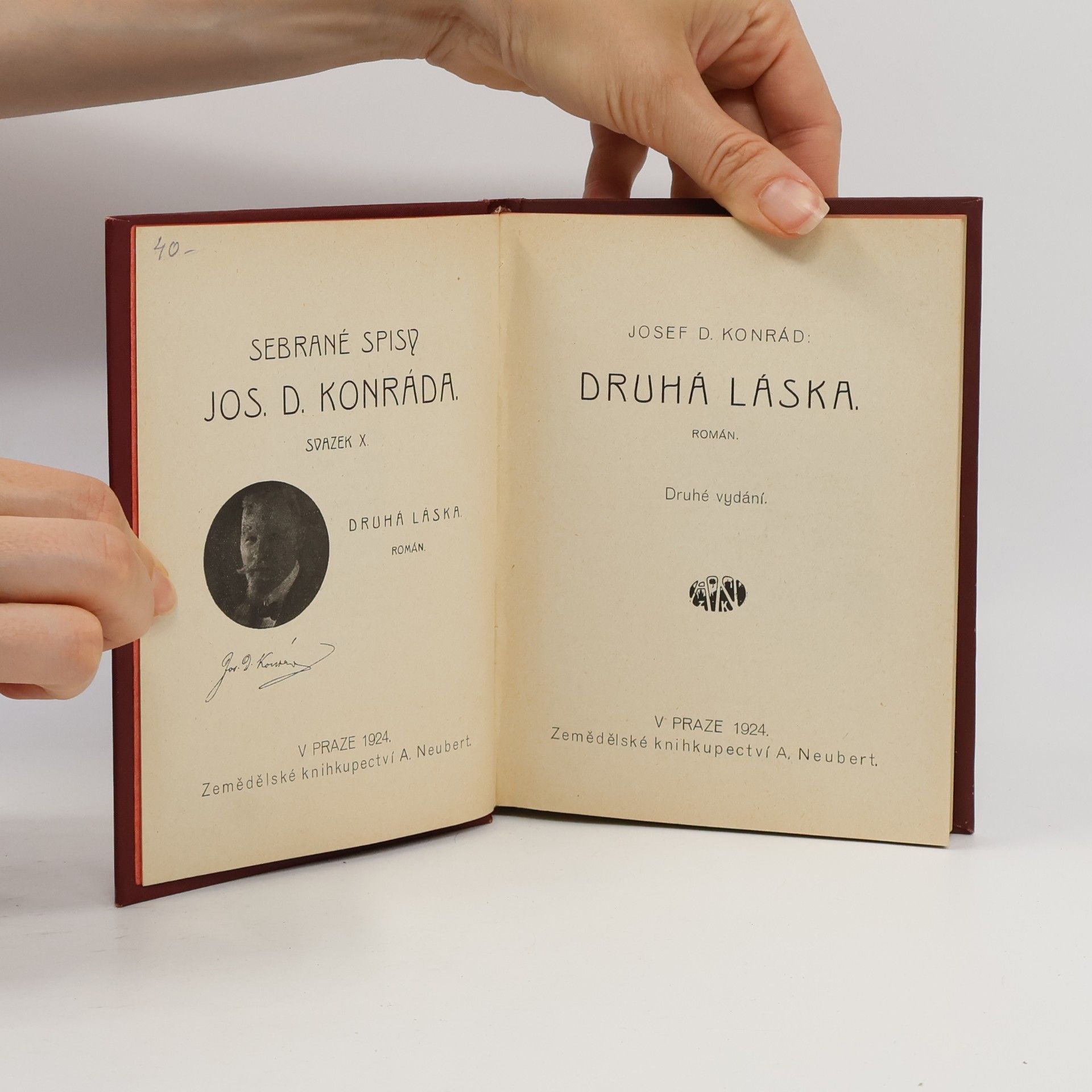 Josef D. Konrád Druhá láska