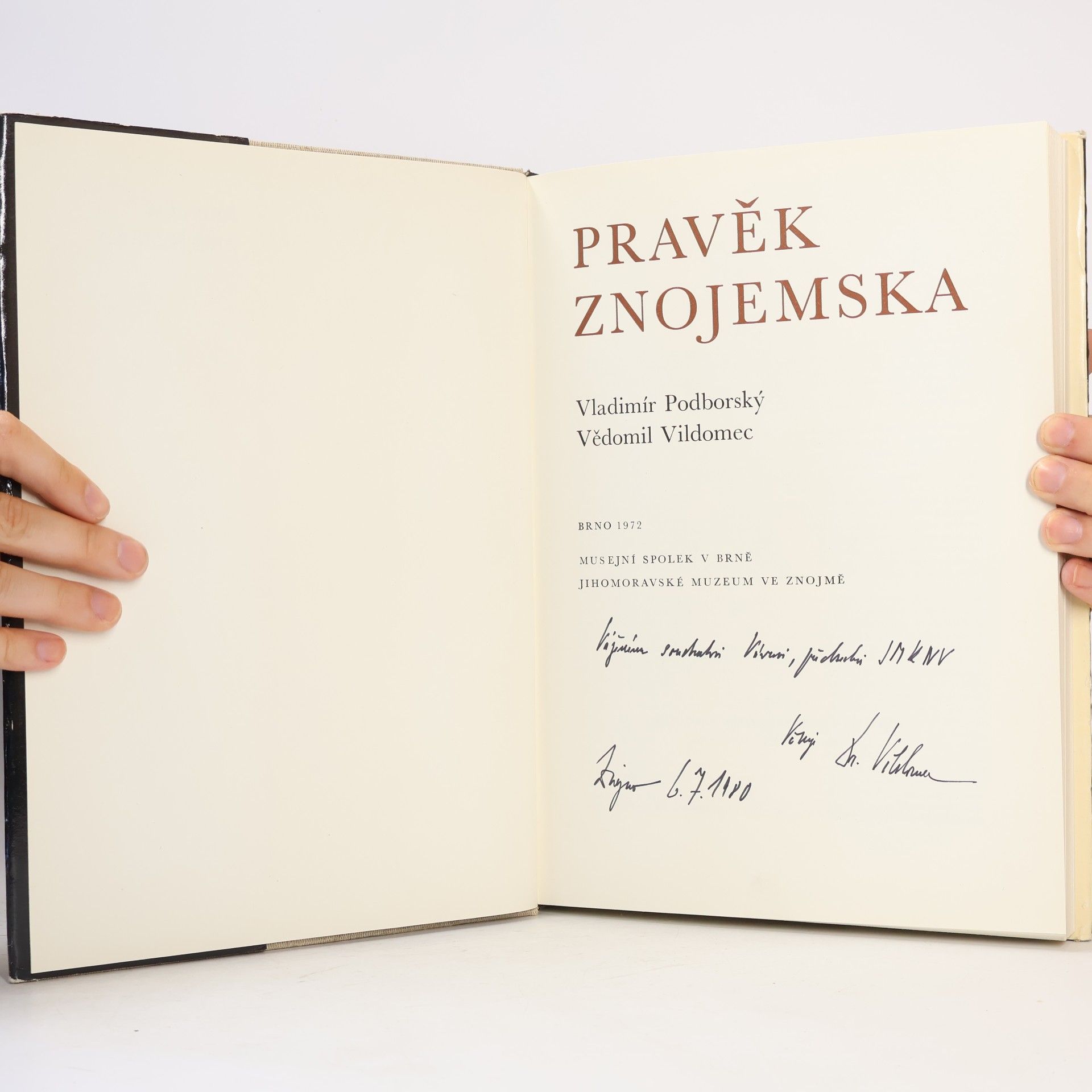 Vladimír Podborský Pravěk Znojemska
