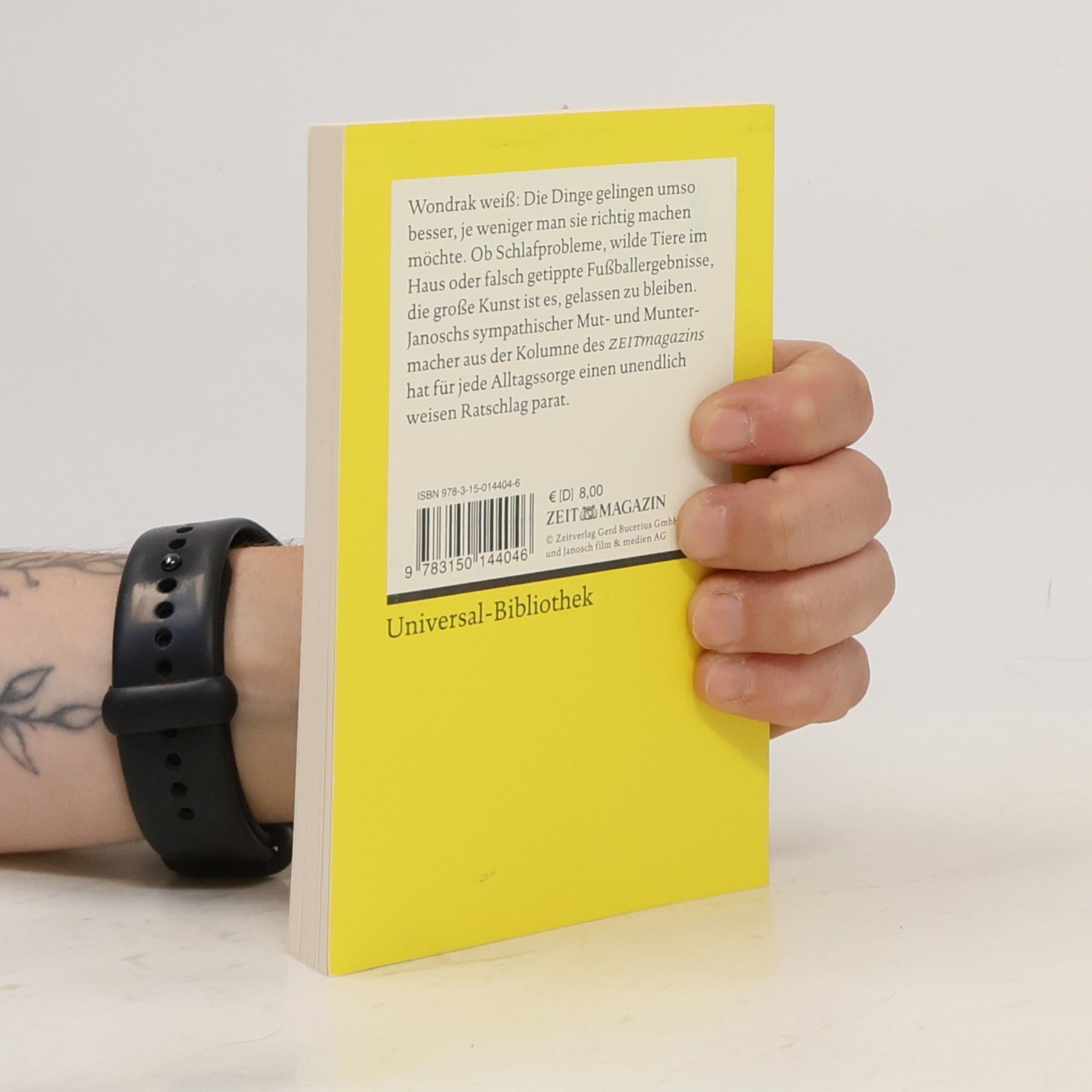 Janosch Wondrak und die Kunst der Gelassenheit | Philosophische Lebensweisheiten von Janoschs Kultfigur Herrn Wondrak | Reclams Universal-Bibliothek
