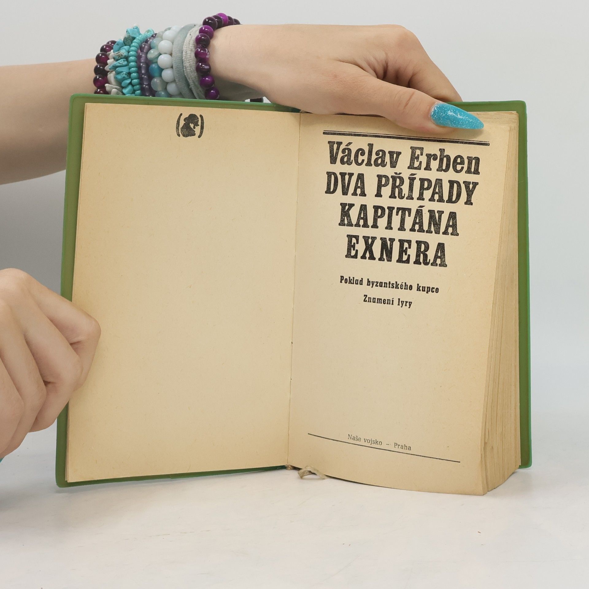 Václav Erben Dva případy kapitána Exnera