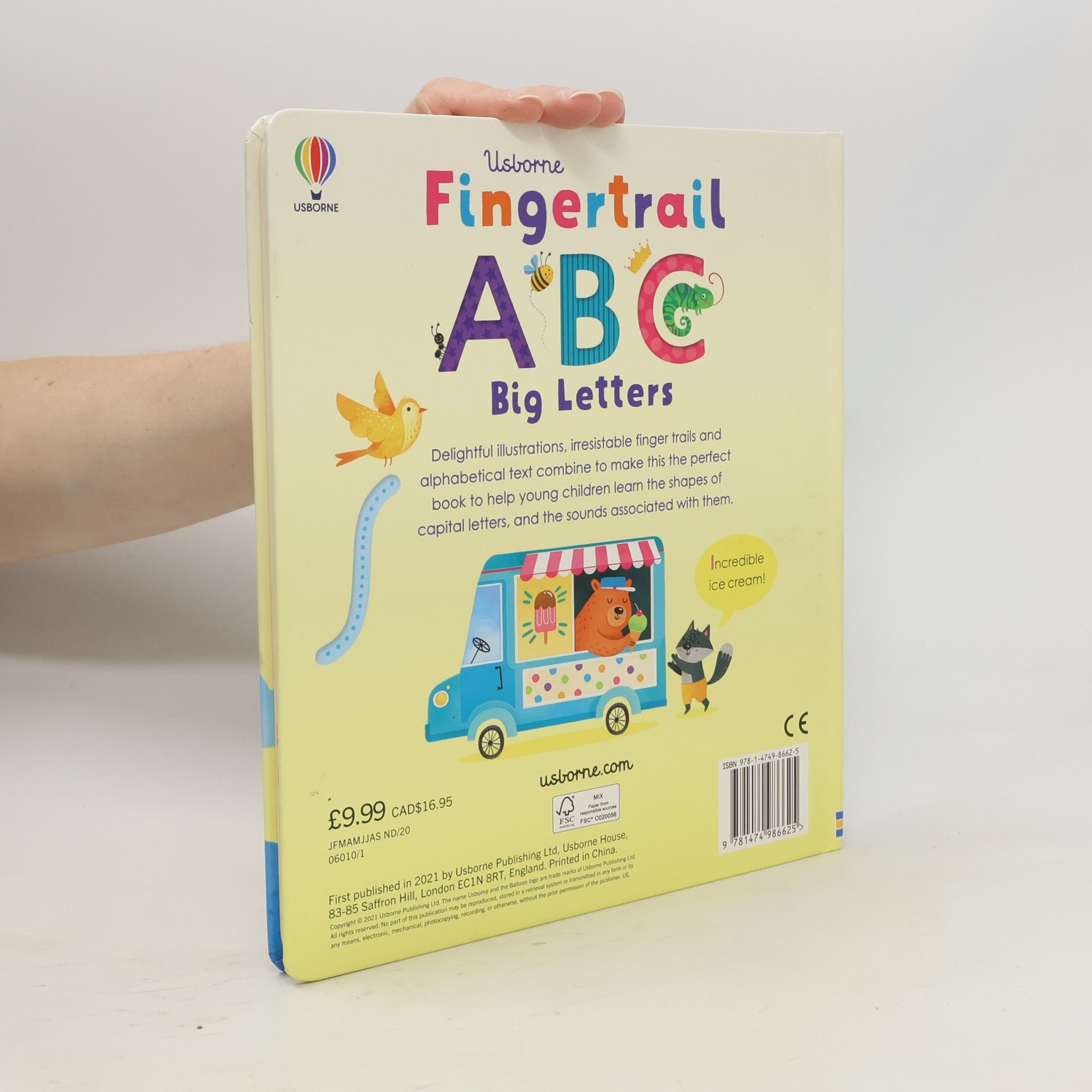 Felicity Brooks Fingertrail ABC Big Letters
