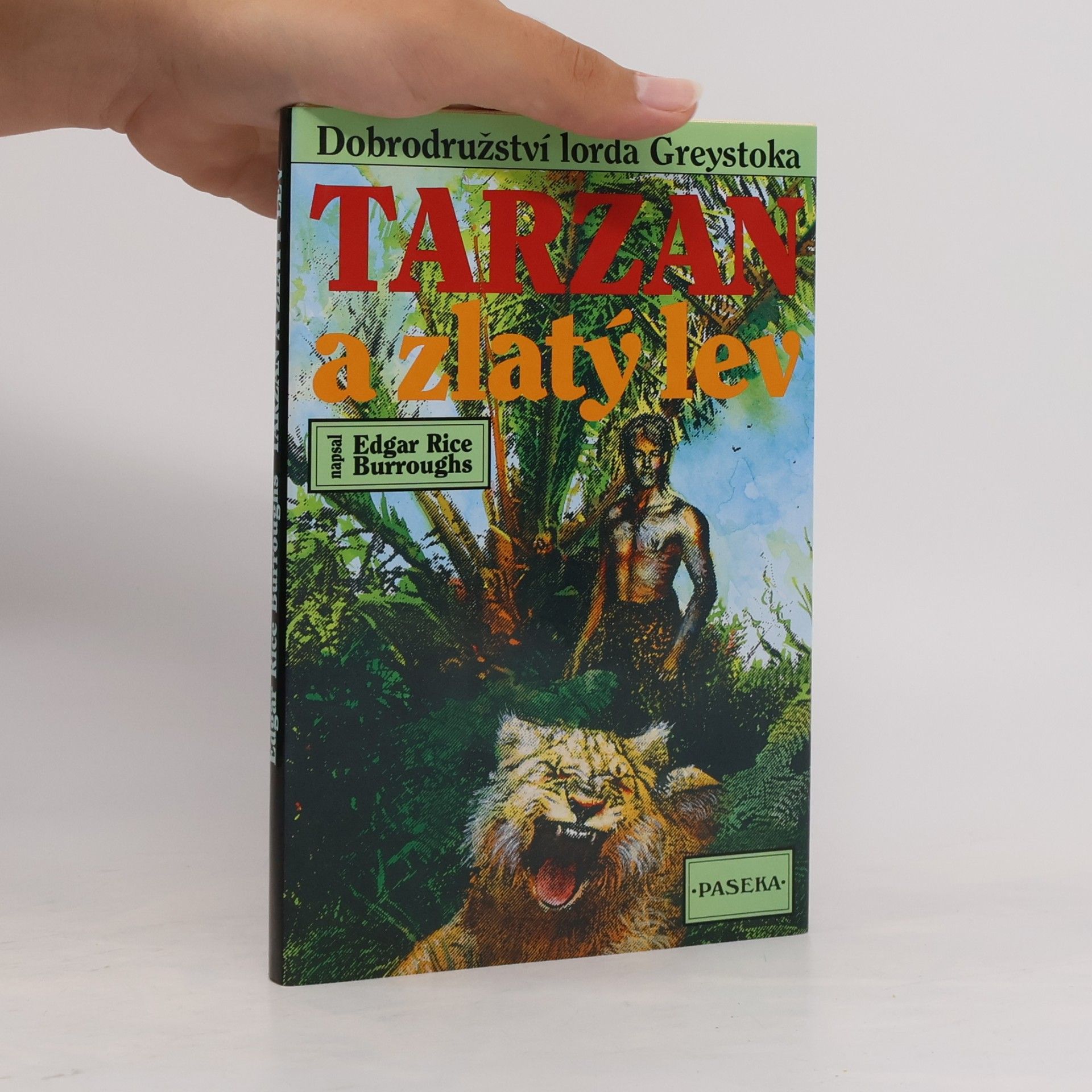 Edgar Rice Burroughs Tarzan a zlatý lev