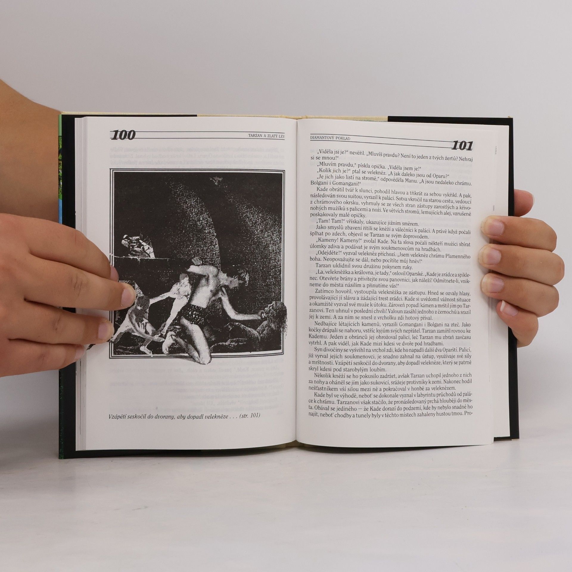 Edgar Rice Burroughs Tarzan a zlatý lev