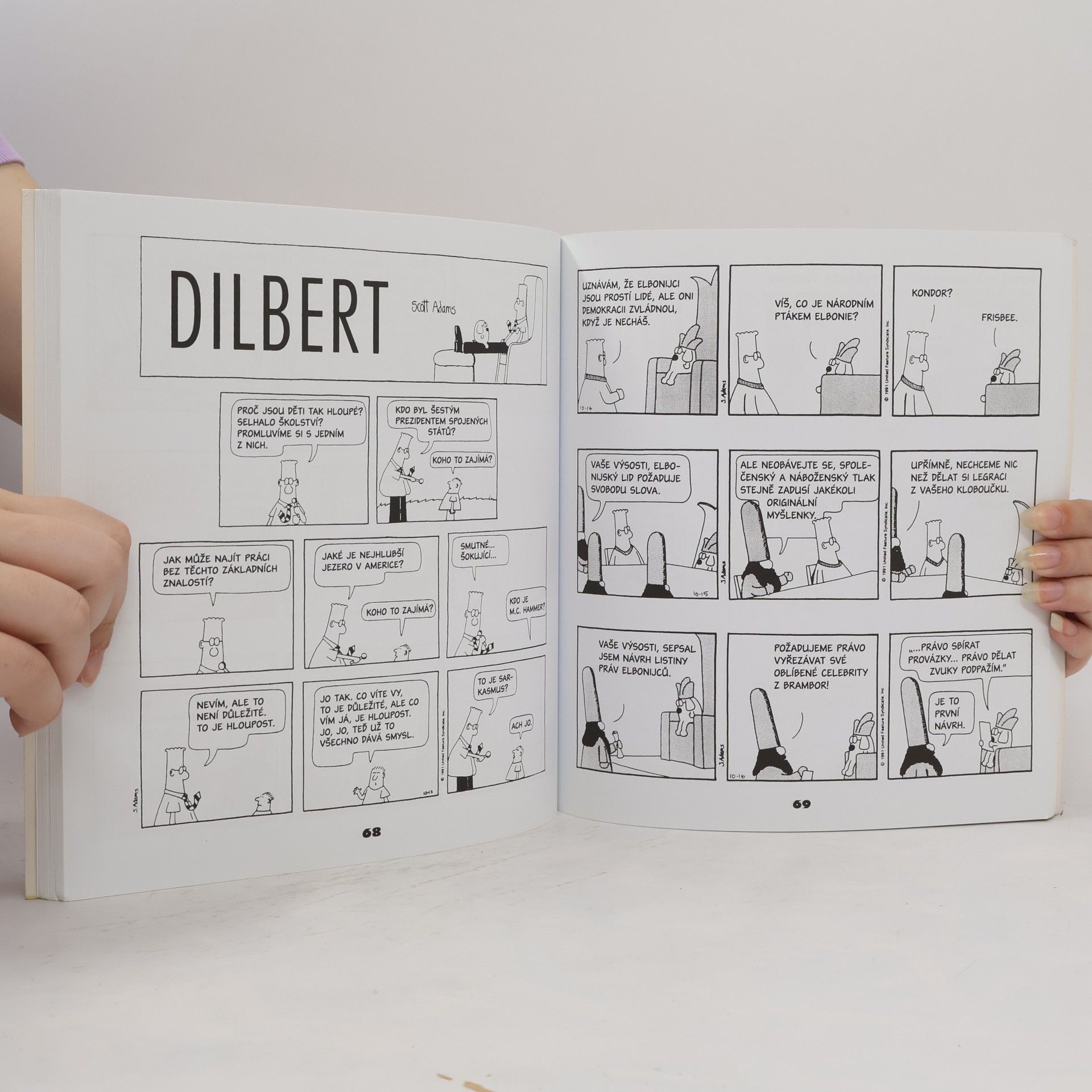 Scott Adams Hádej, kdo je chytřejší než ty: Kniha Dilbertových příběhů