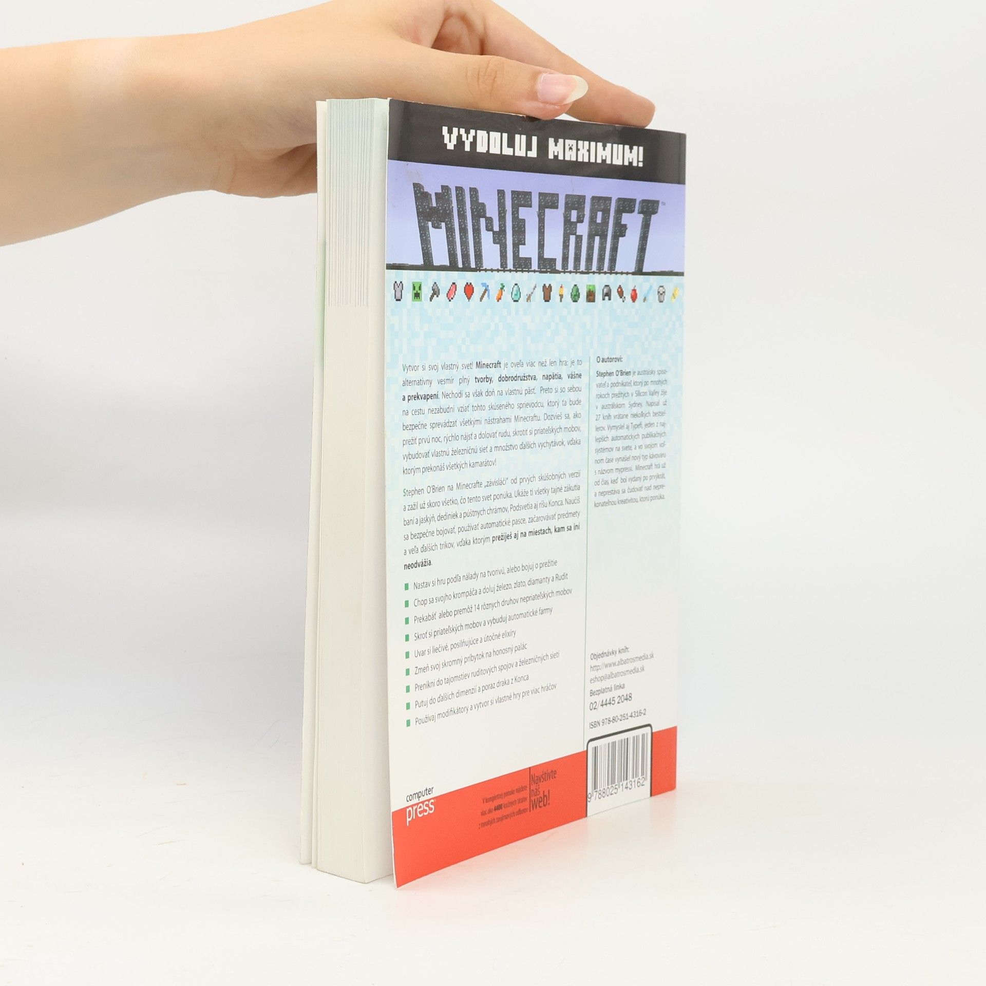 Stephen O'Brien Minecraft Vydoluj maximum!