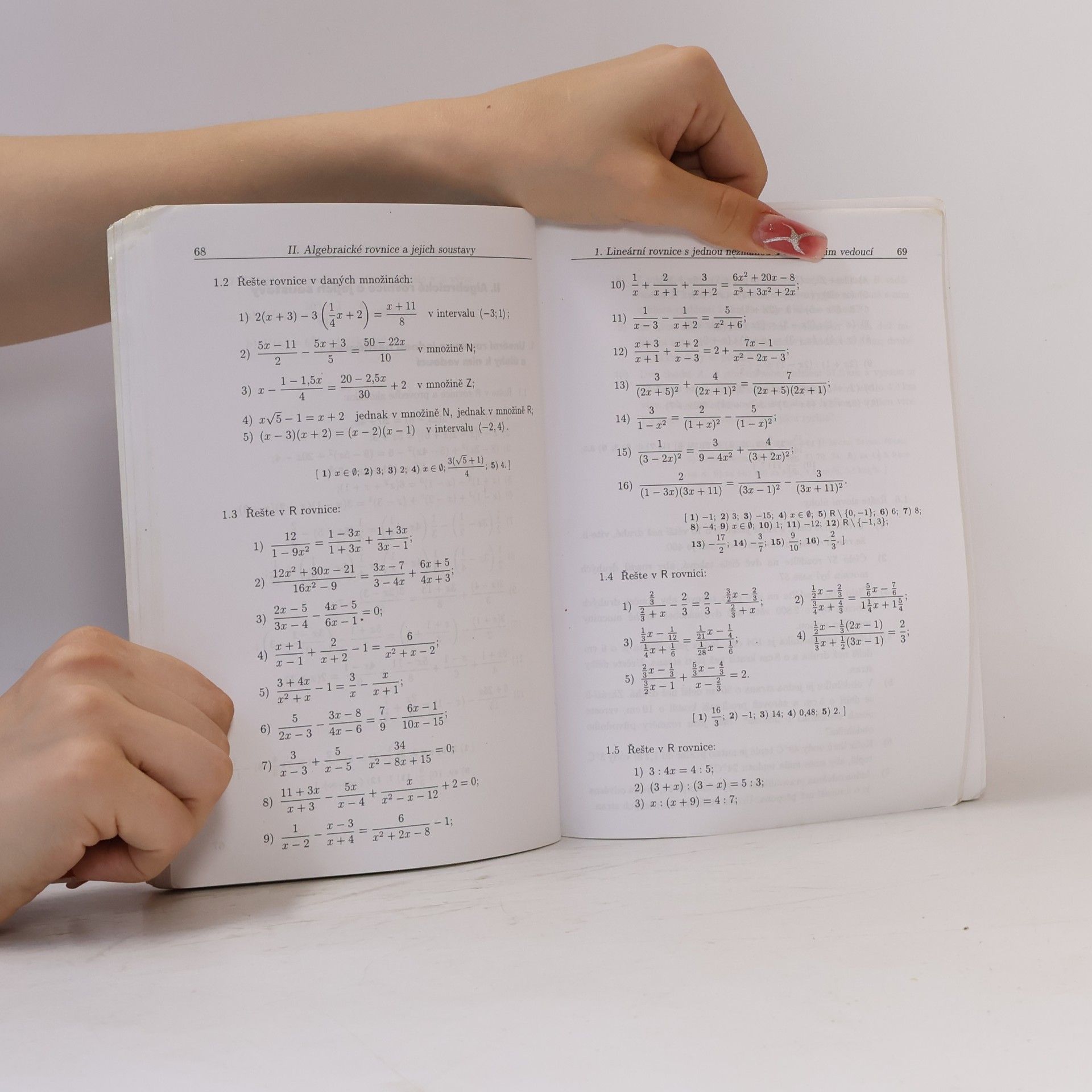 František Janeček Sbírka úloh z matematiky pro střední školy