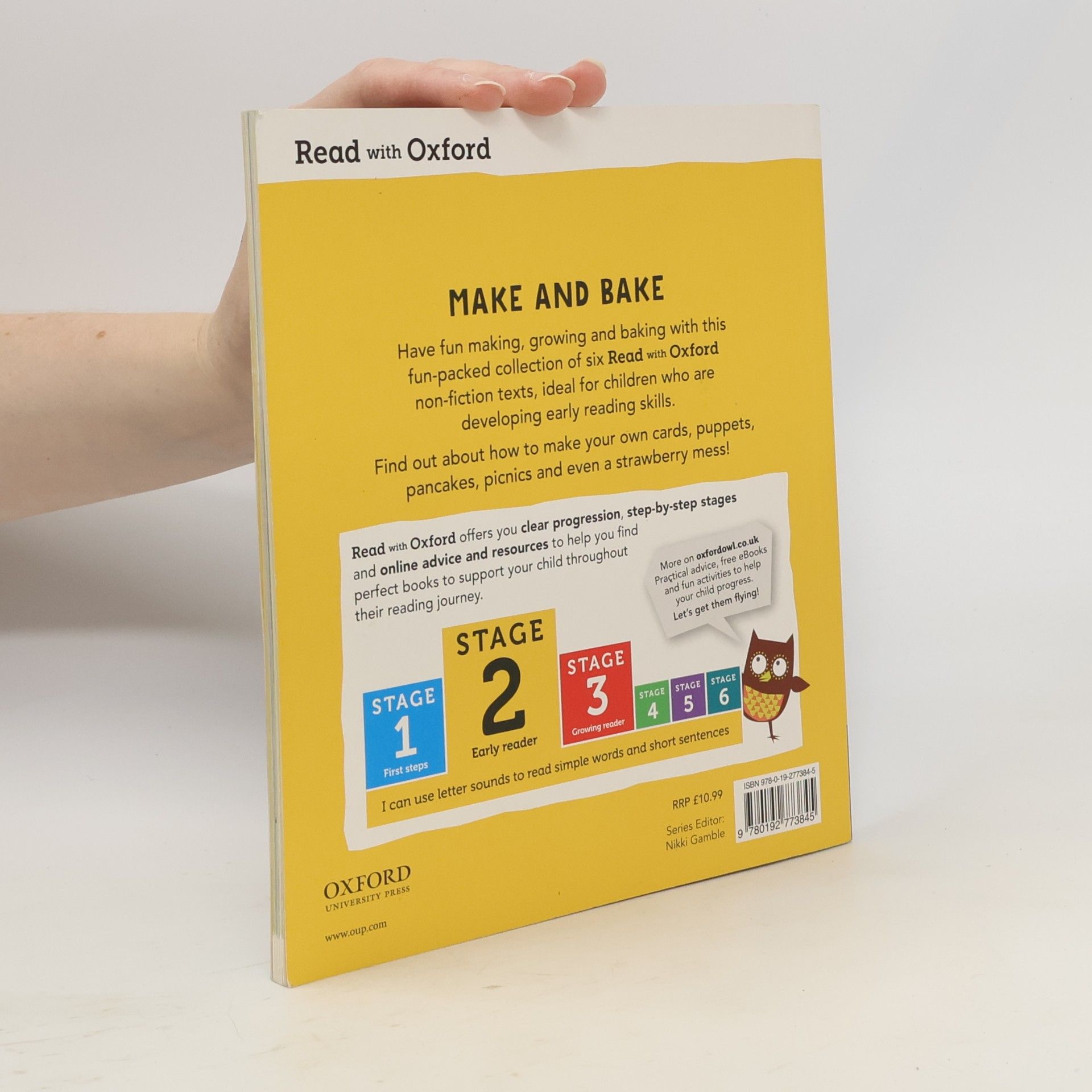 Karra McFarlane Read with Oxford: Non-Fiction - 2: Make and Bake