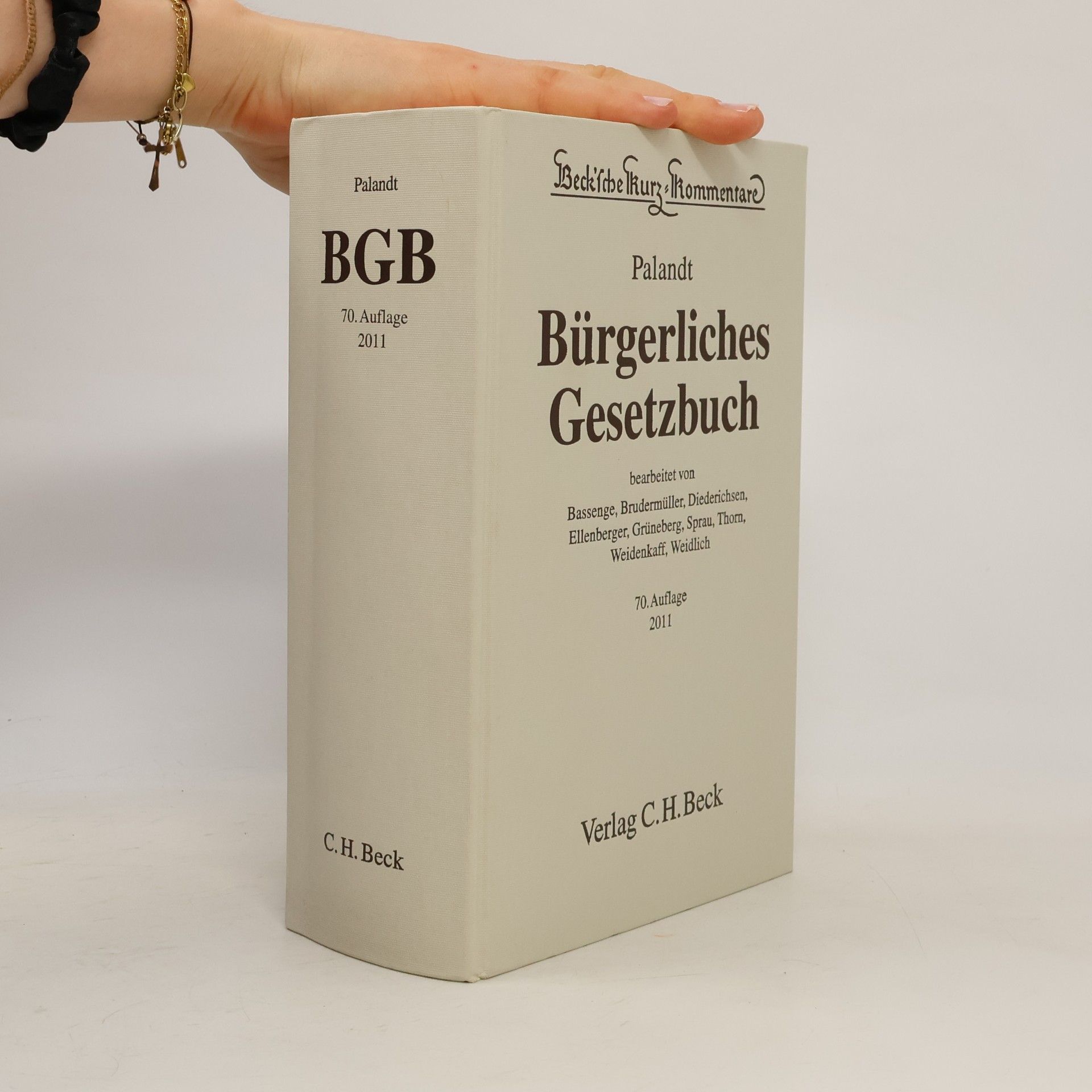 Otto Palandt Bürgerliches Gesetzbuch