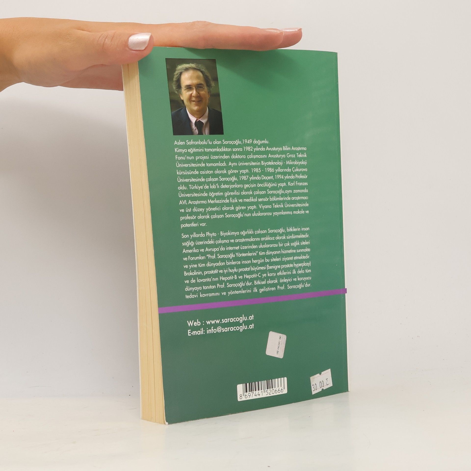 Prof. Dr. İbrahim Adnan Saraçoğlu Bitkisel sağlık rehberi: Özel baskı