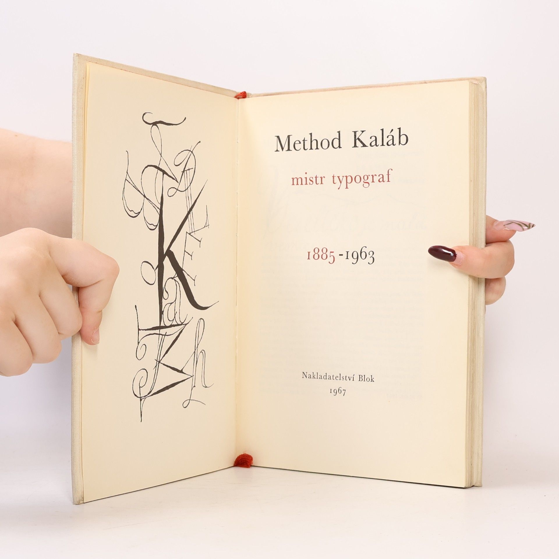 Method Kaláb Mistr typograf