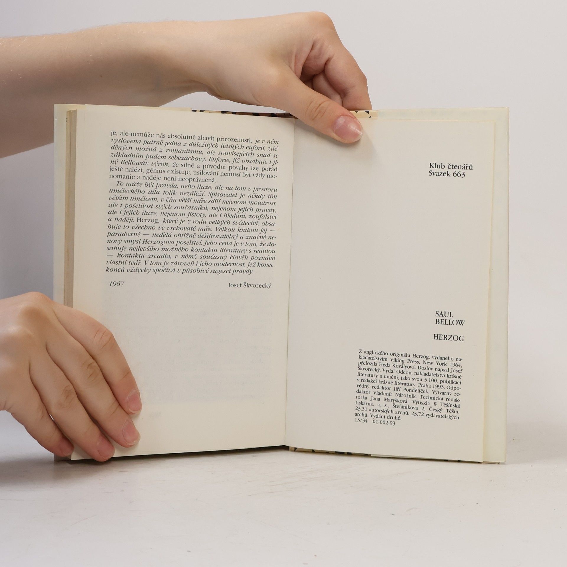 Saul Bellow Herzog