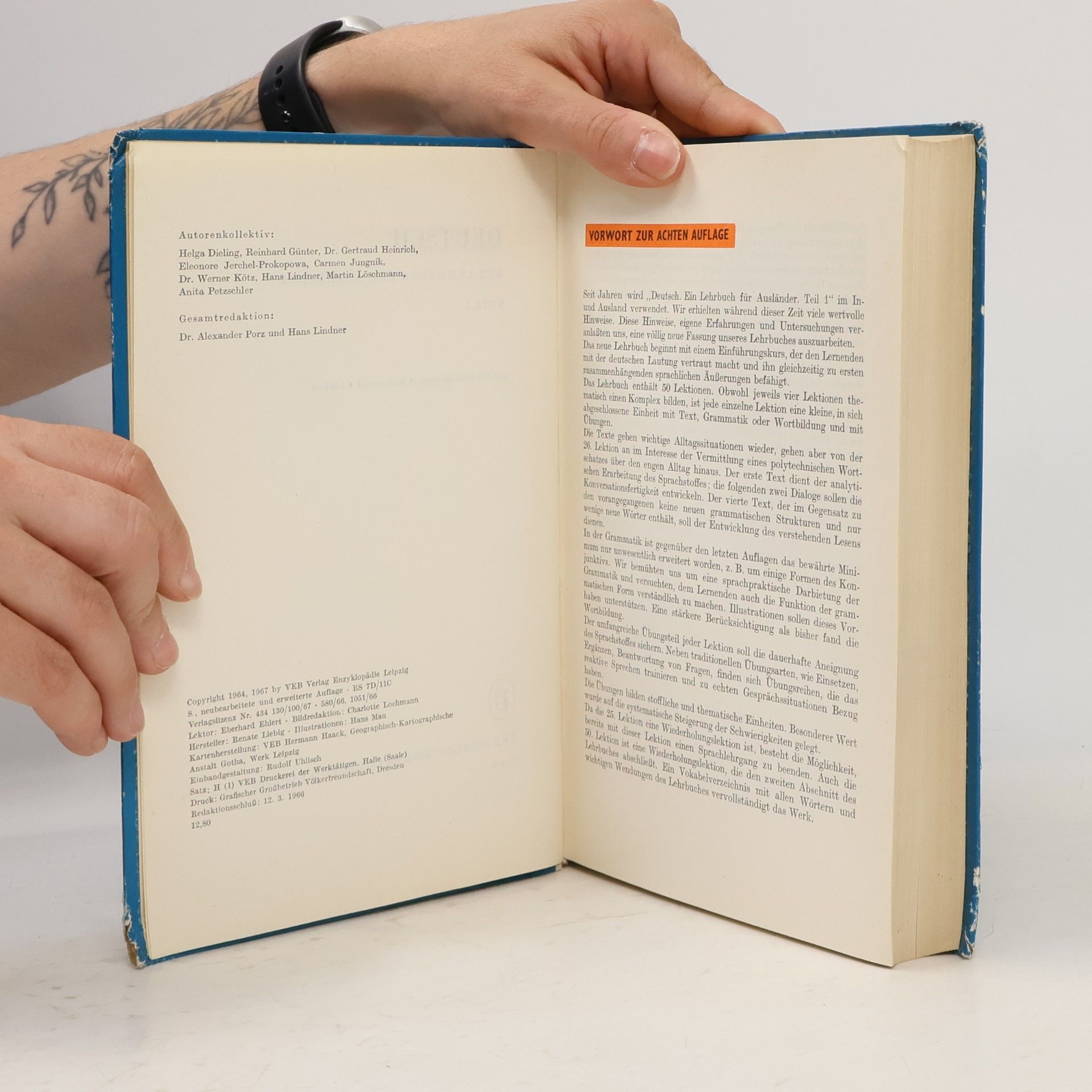 Various authors Deutsch. Ein Lehrbuch für Ausländer. Schlüssel 1
