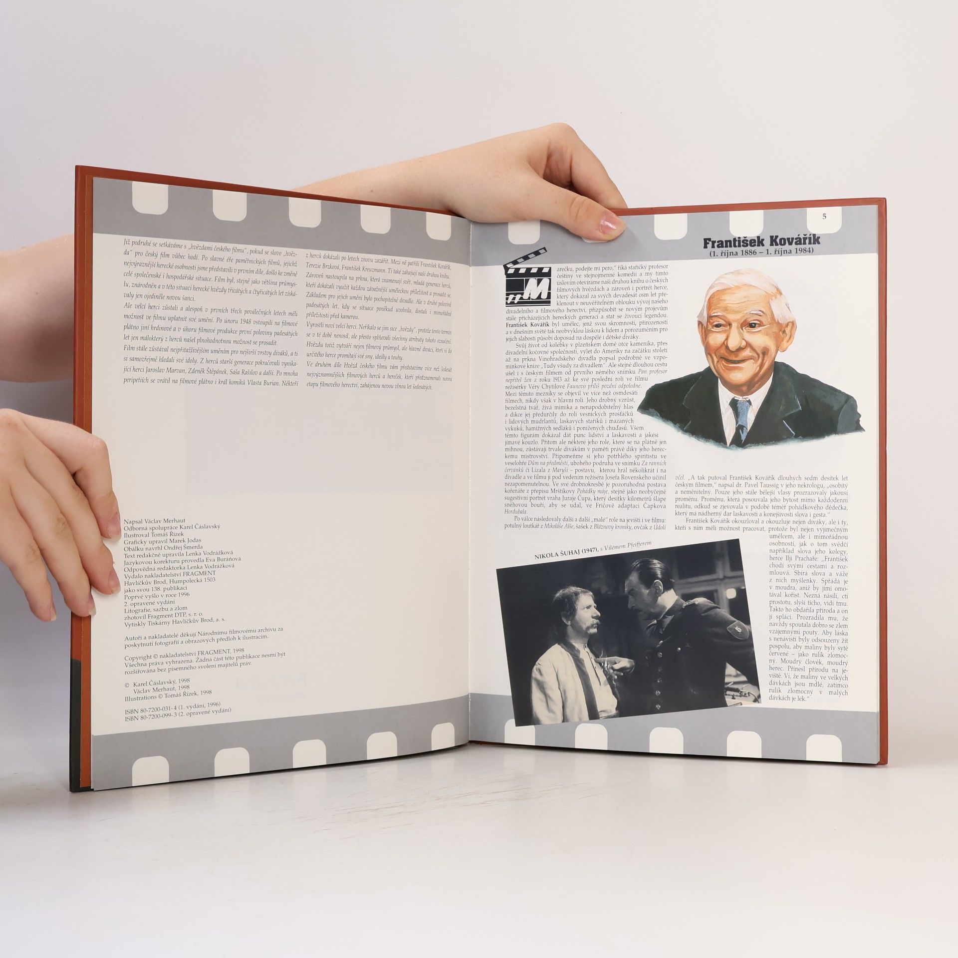 Karel Čáslavský Hvězdy českého filmu II.