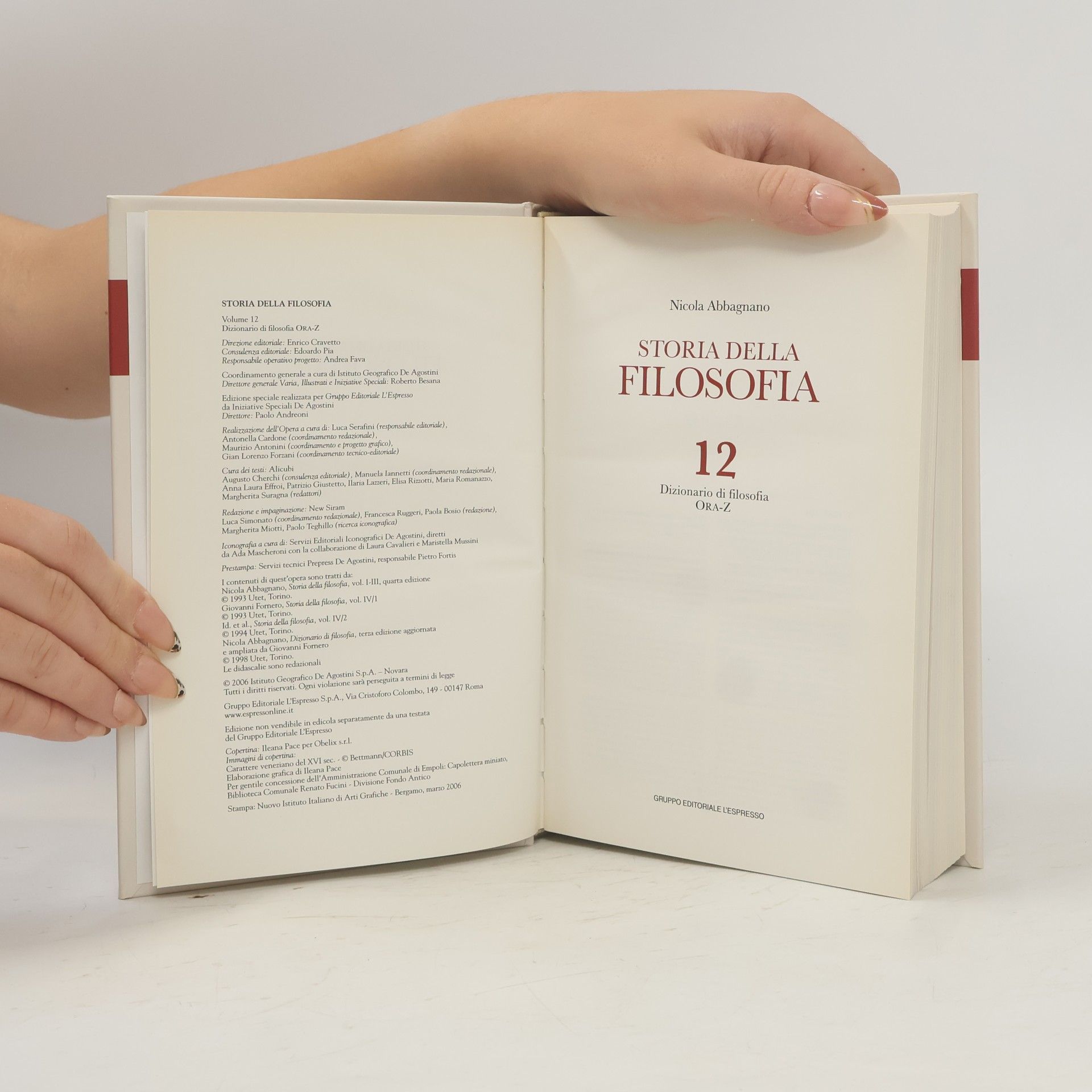 Nicola Abbagnano Storia della filosofia 12