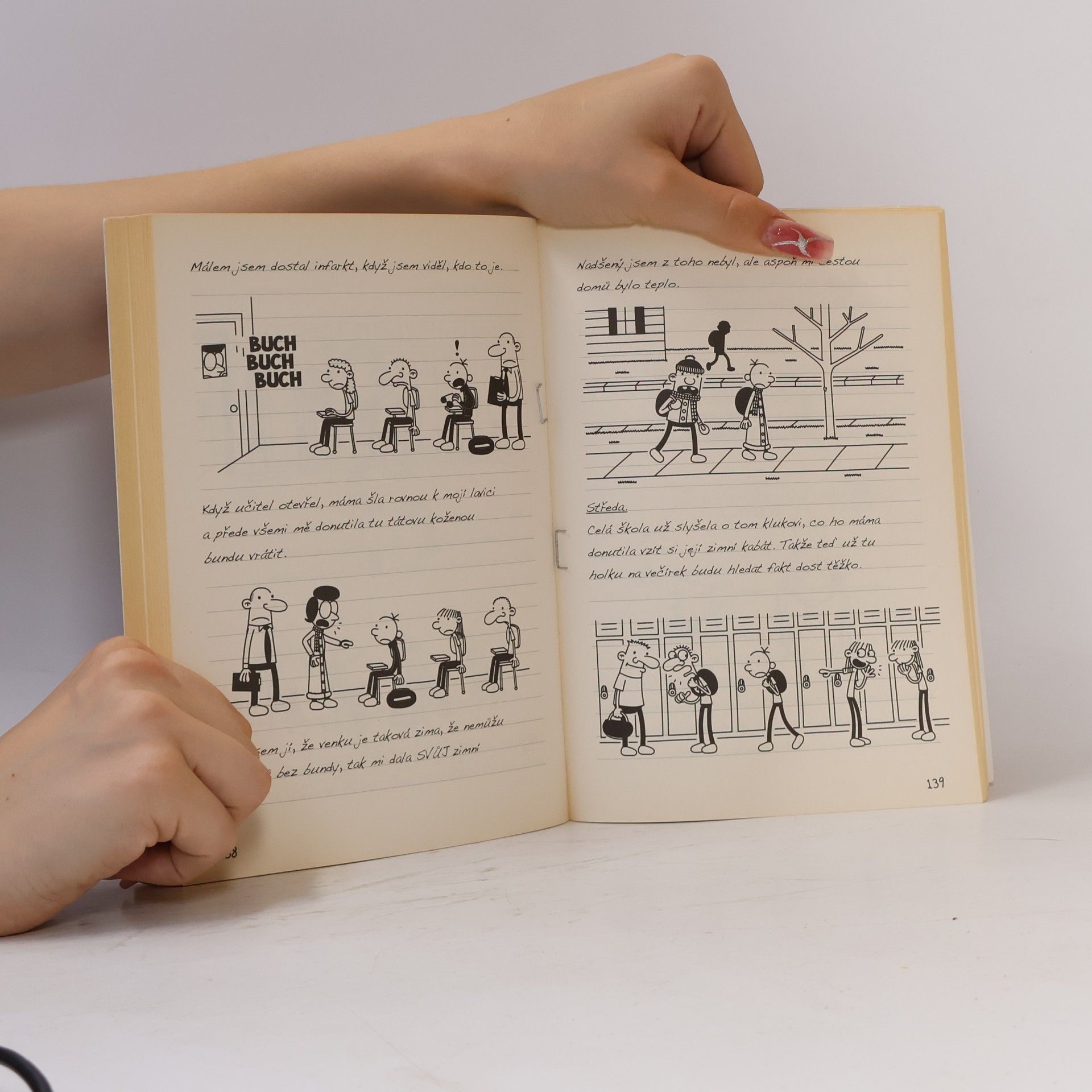 Jeff Kinney Deník malého poseroutky 7. Páté kolo u vozu