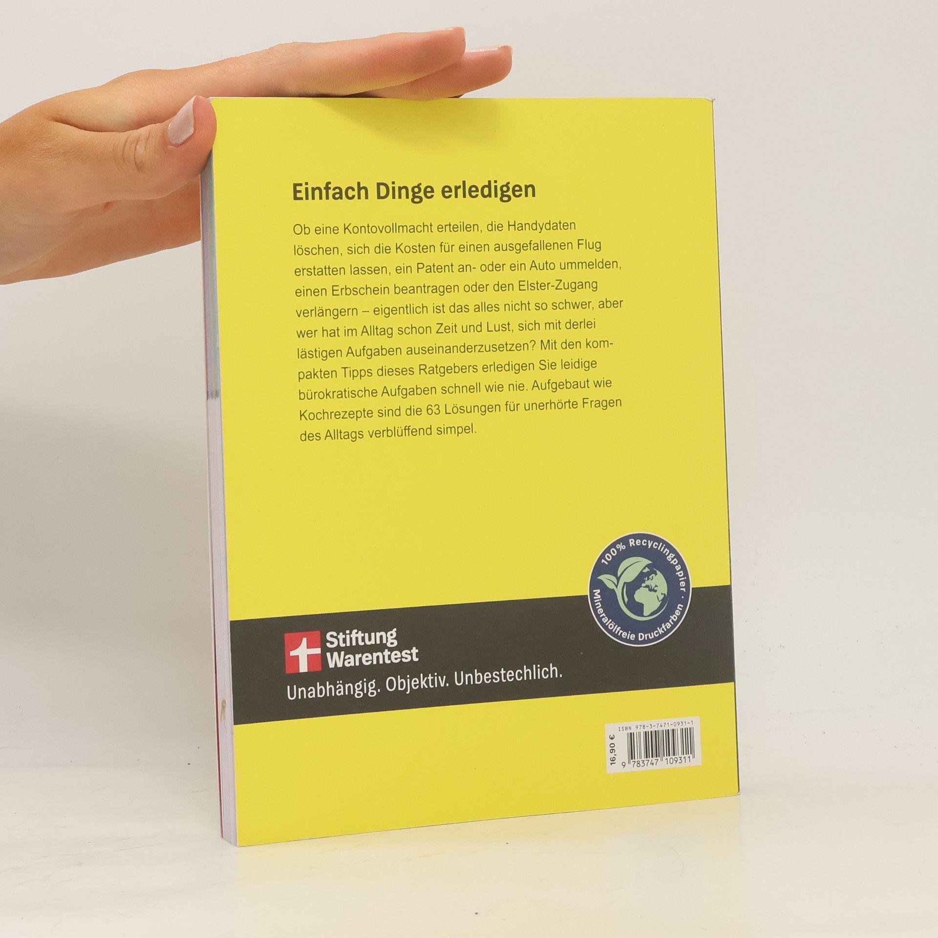 63 Lösungen für unerhörte Fragen des Alltags