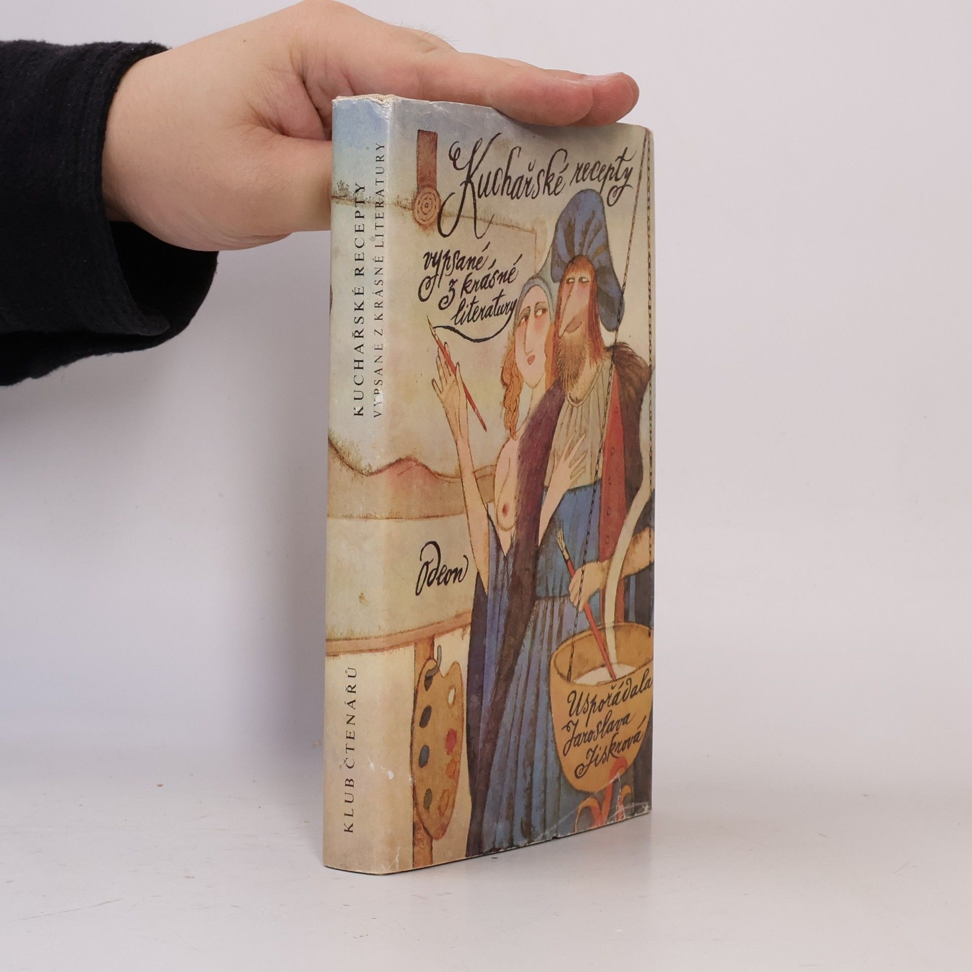 Jaroslava Jiskrová Kuchařské recepty vypsané z krásné literatury