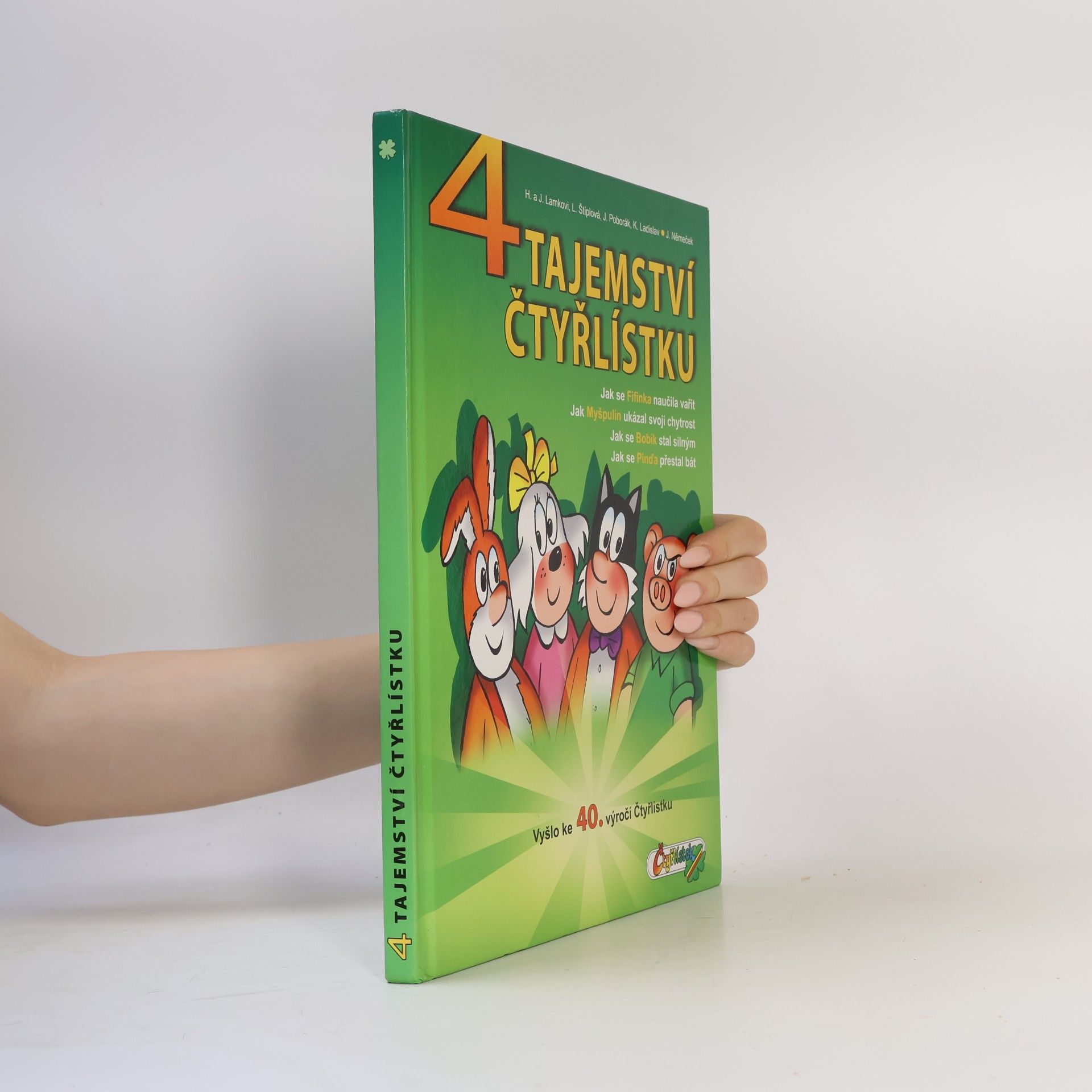 Ljuba Štíplová 4 tajemství Čtyřlístku