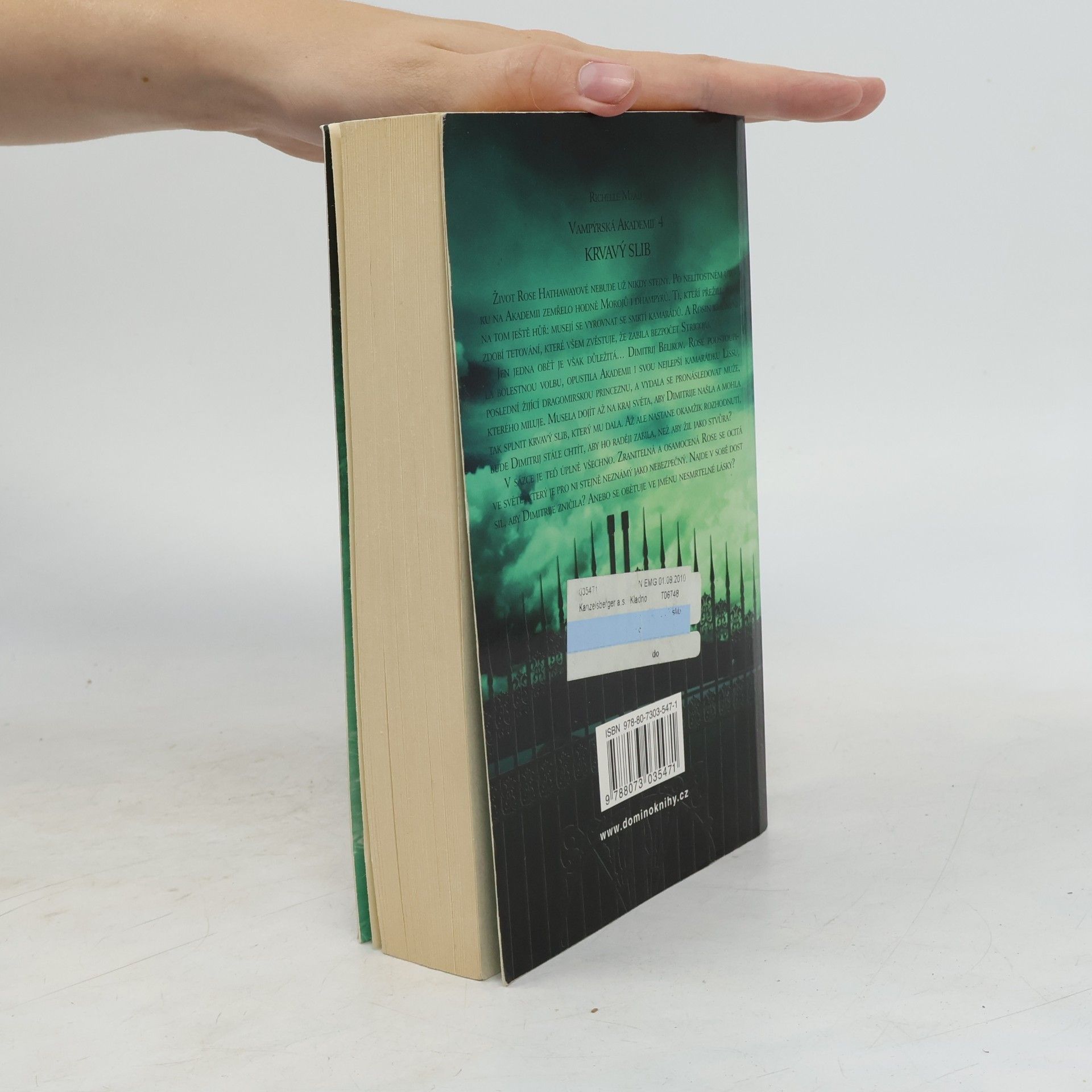 Richelle Mead Vampýrská akademie 4: Krvavý slib