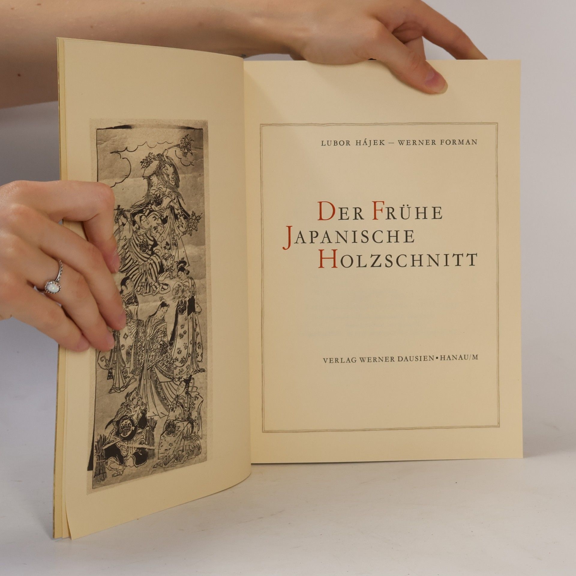 Lubor Hájek Der Frühe Japanische Holzschnitt