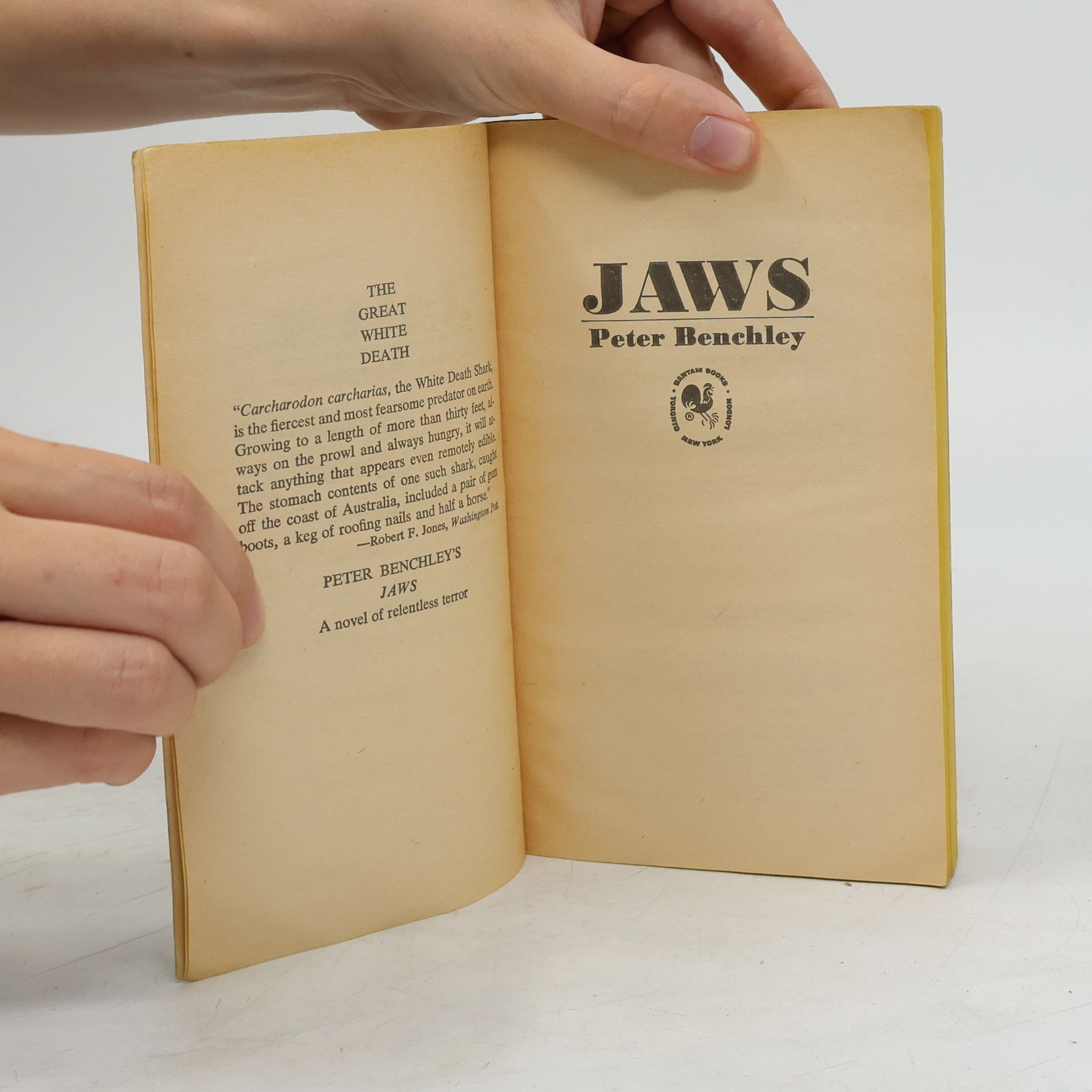 Peter Benchley Jaws
