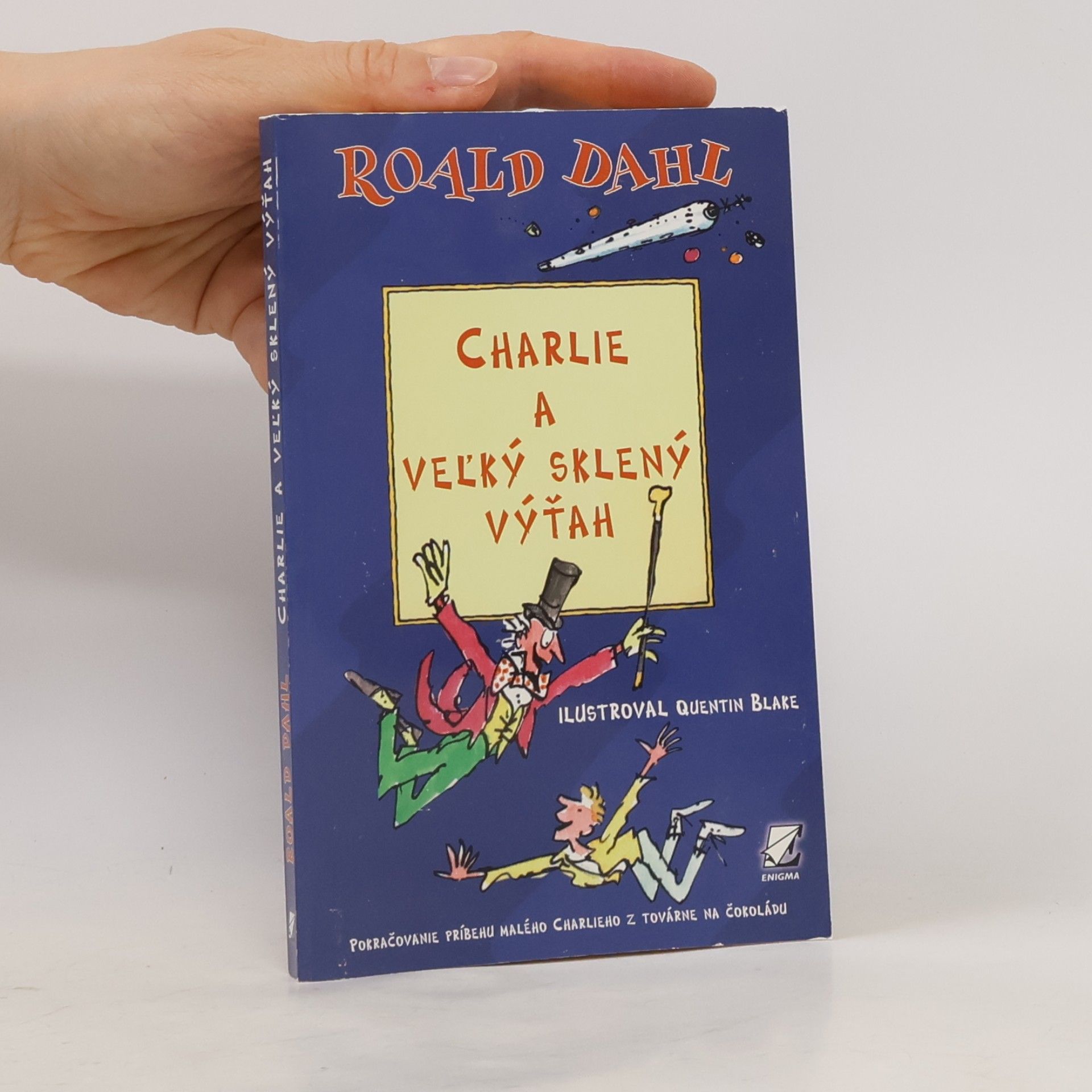 Roald Dahl Charlie a veľký sklenený výťah