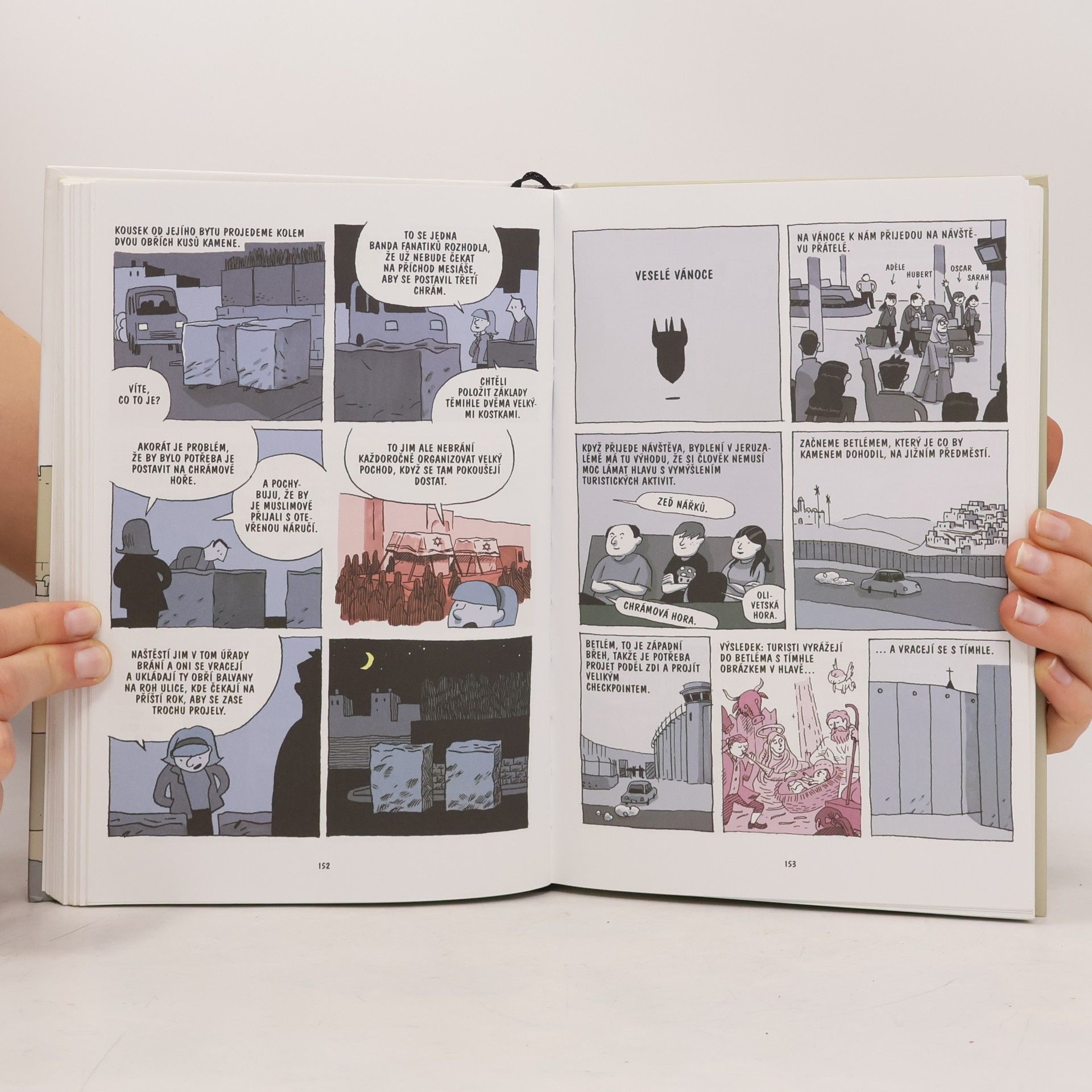 Guy Delisle Jeruzalém : rok v rozděleném světě
