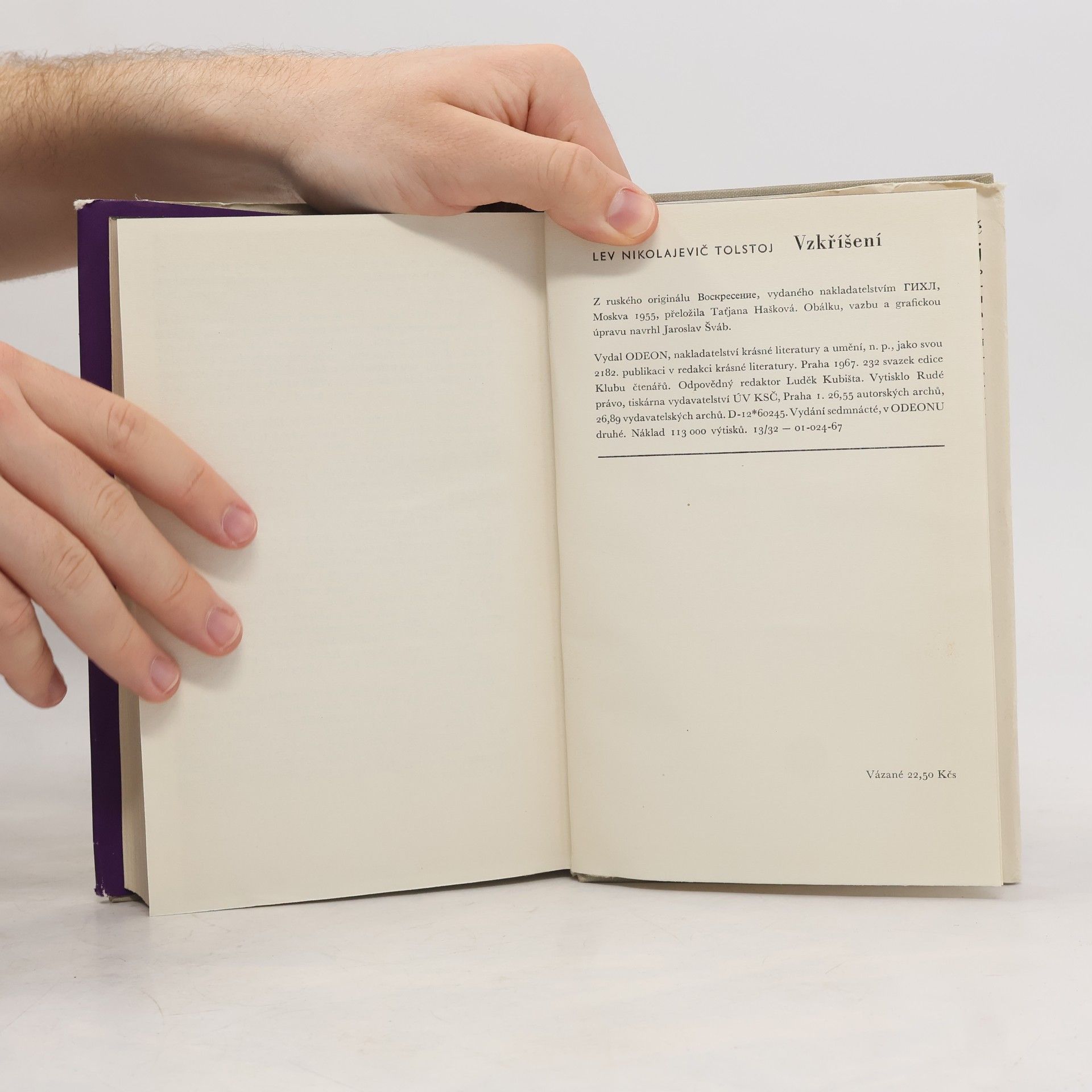 Lew Nikolajewitsch Tolstoi Vzkříšení