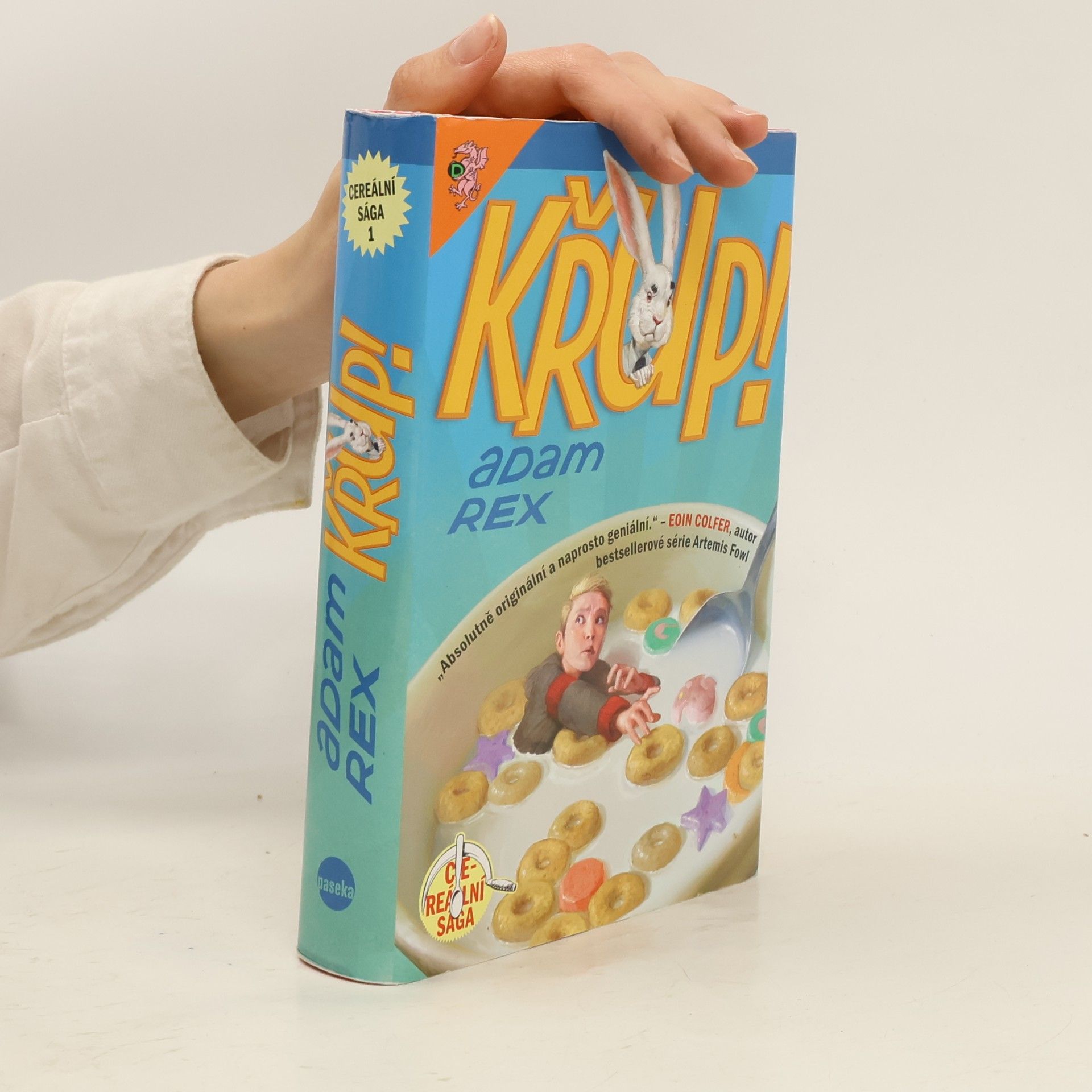 Adam Rex Křup! : první kniha cereální trilogie